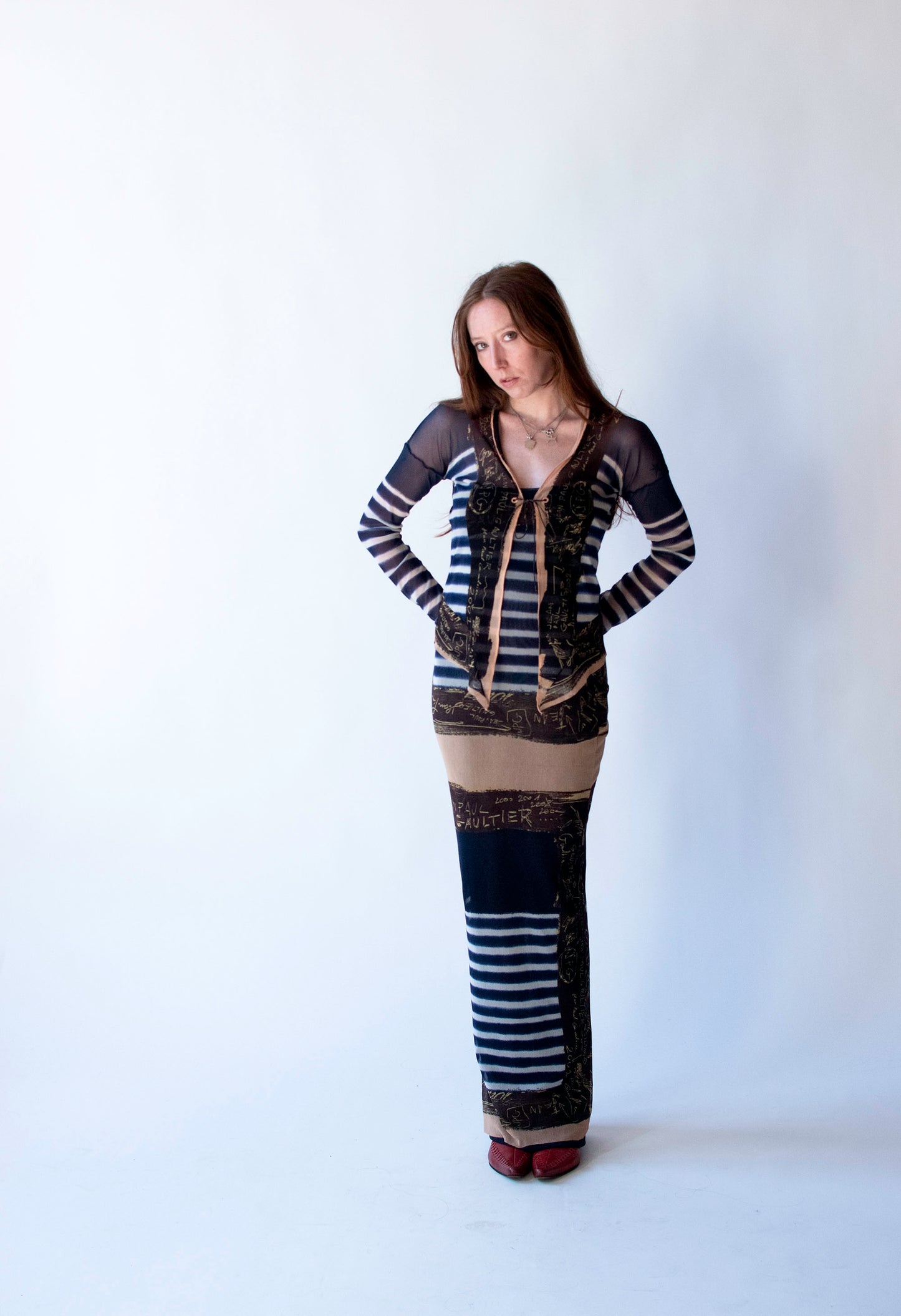 Printed Mesh Set | Jean Paul Gaultier