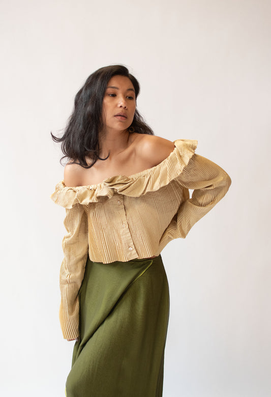 Pleated Shirt | Romeo Gigli 1989