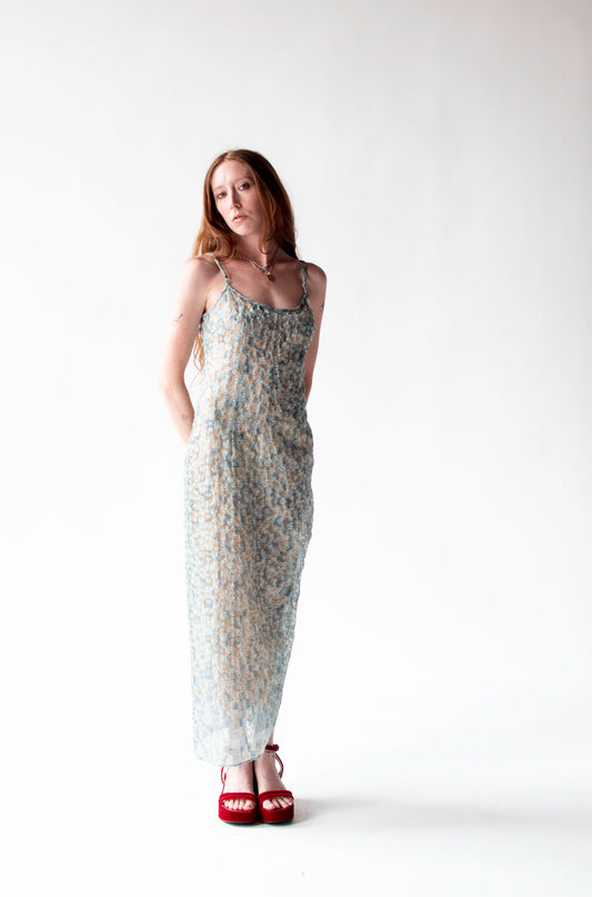 1990s Embroidered Dress| Cynthia Rowley