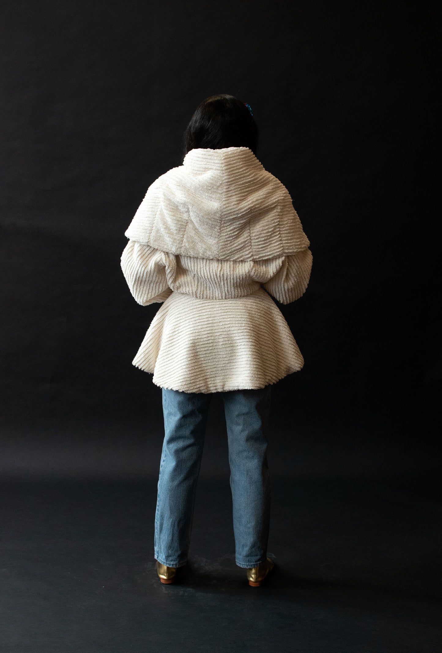 1980s Chenille Coat | Norma Kamali