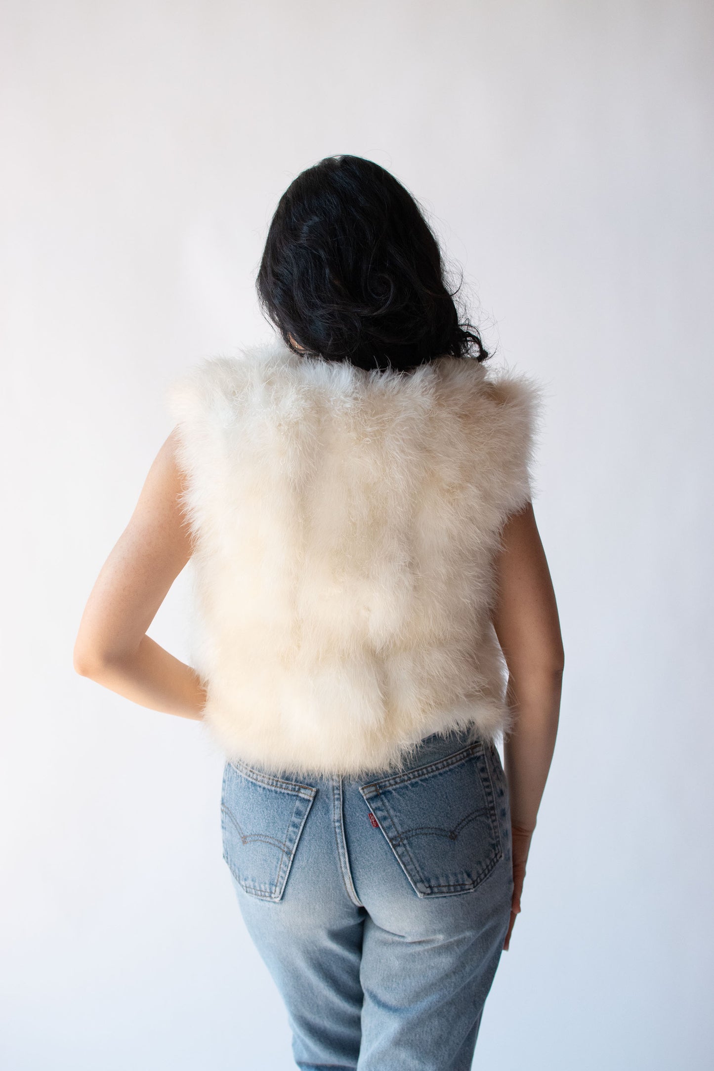 1980s Feather Top
