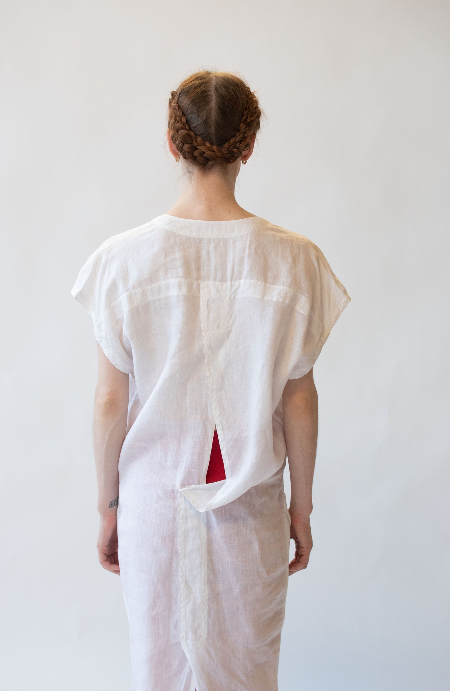 1980s Linen Dress | Gianni Versace