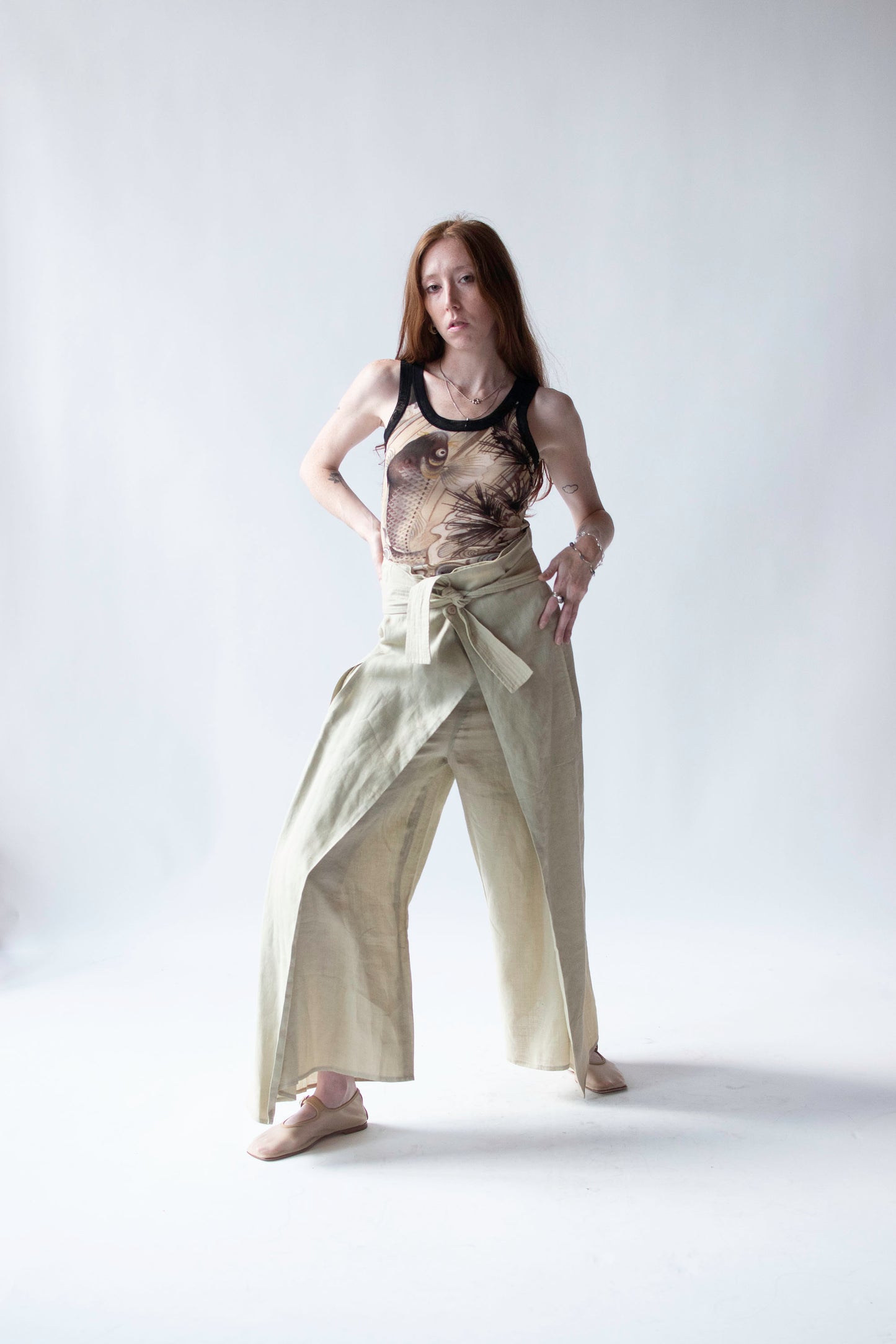 1990s Paperbag Waist Pants | Parachute