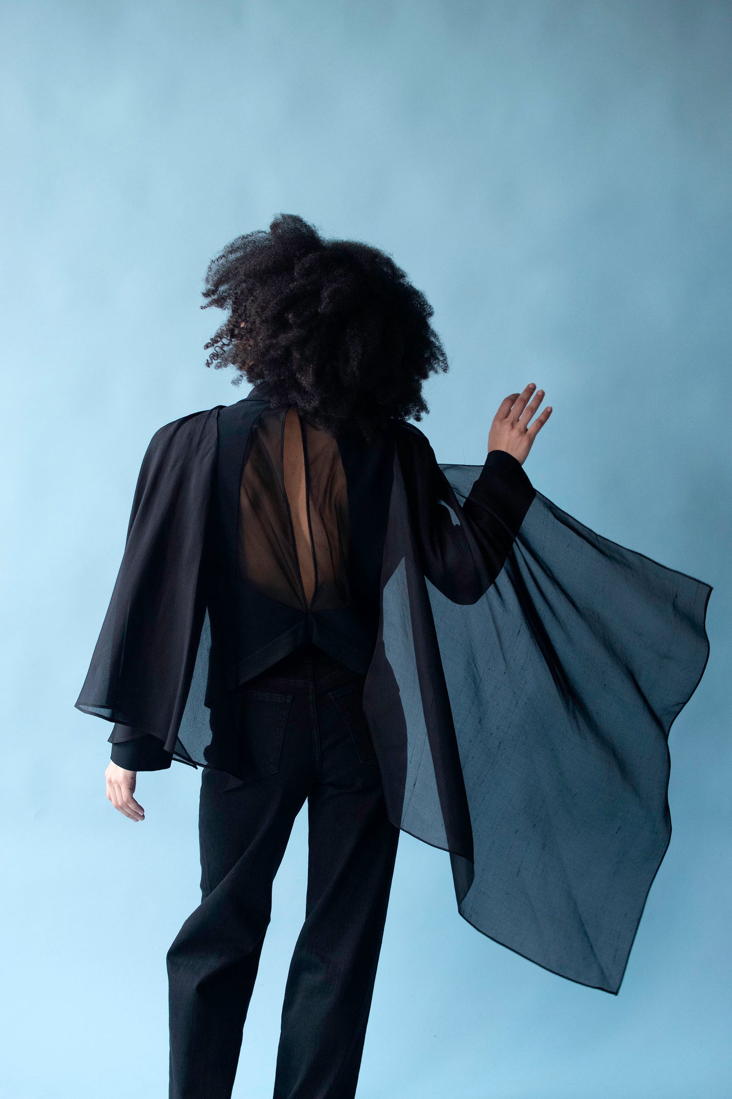 Black Blazer w/ Silk Accents | Gianfranco Ferré.