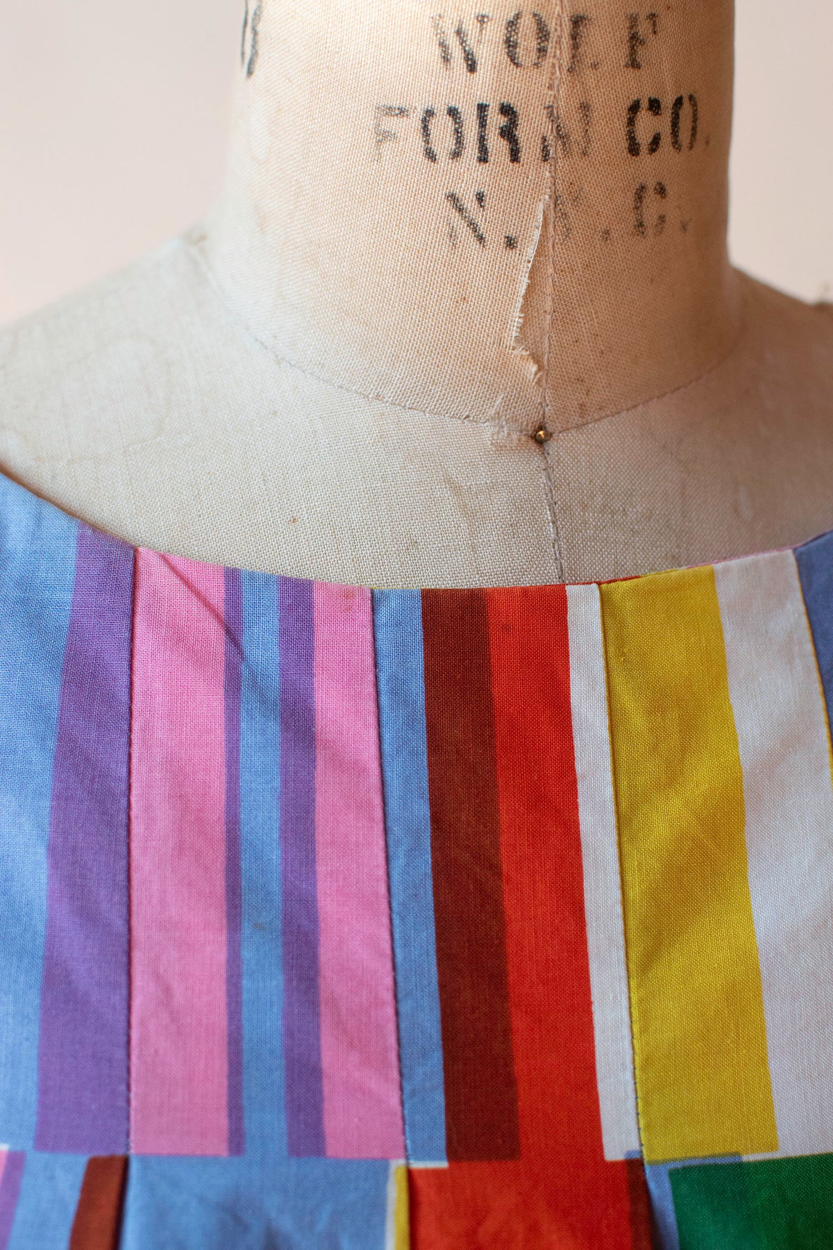 Hyppyraita Print Tunic | Marimekko 1973