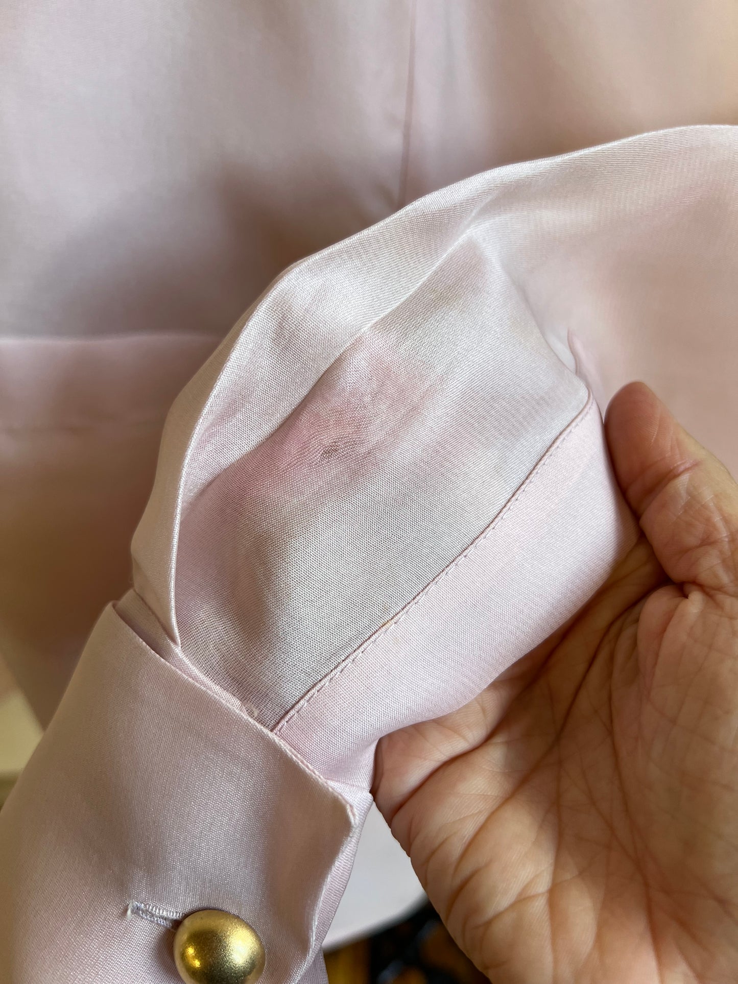 1990s Pink Silk Shirt | Gucci