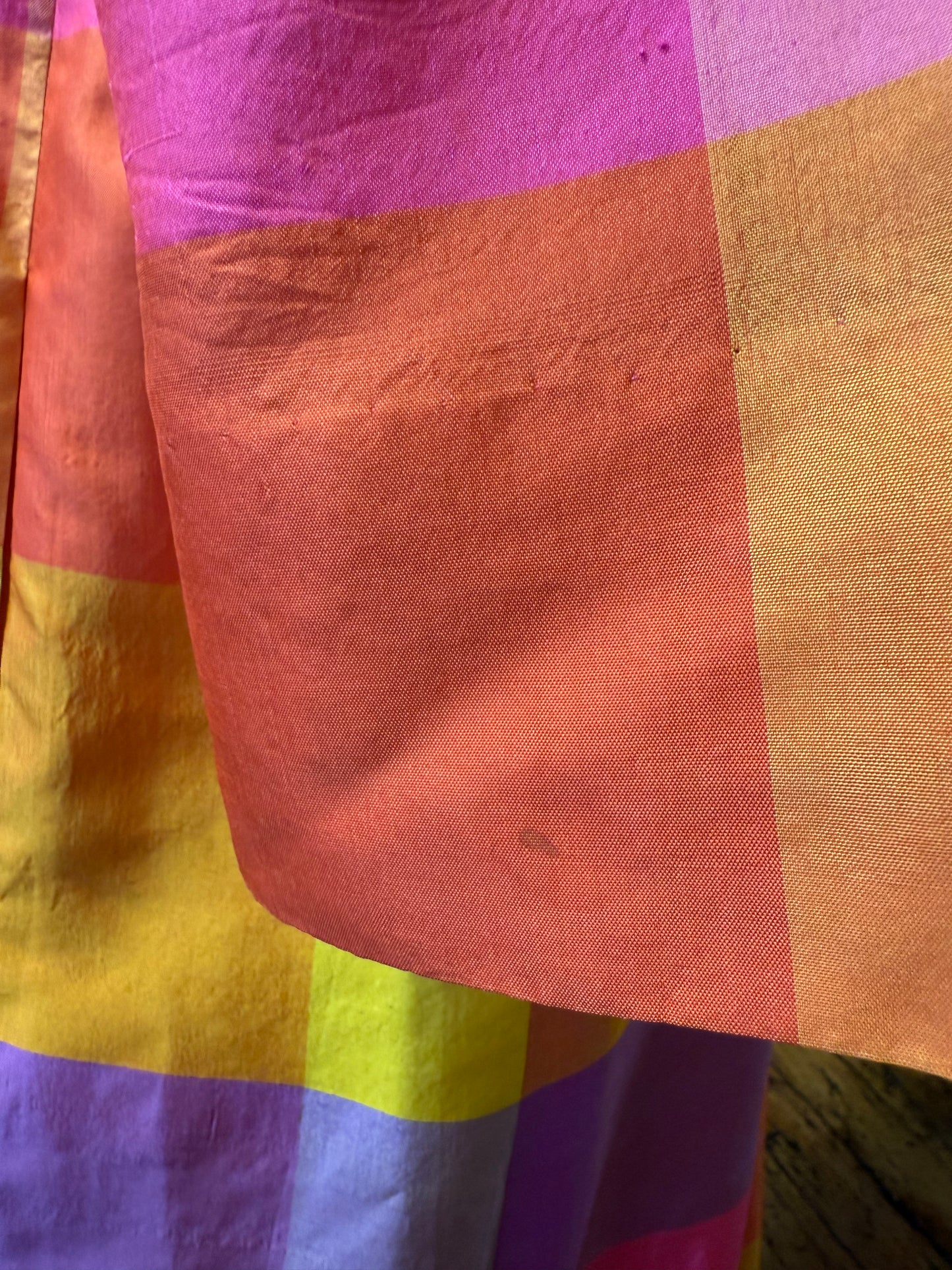 1960s Thai Silk Dress