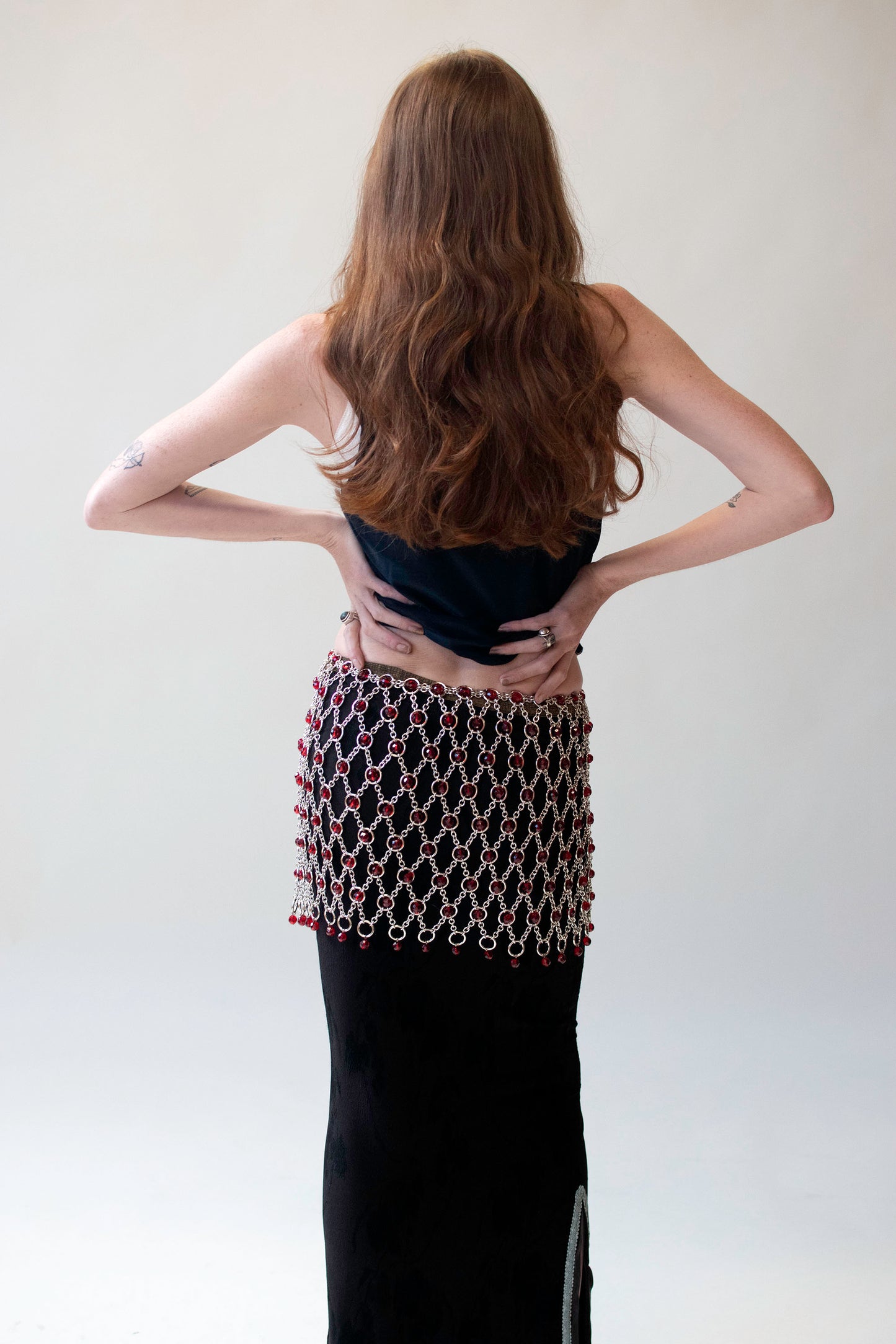 Beaded Chain Belt