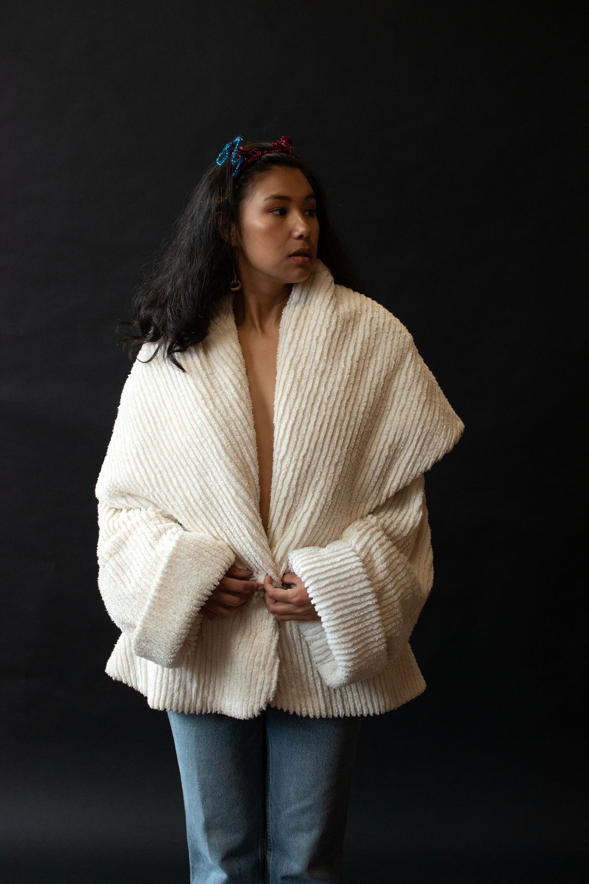 1980s Chenille Coat | Norma Kamali