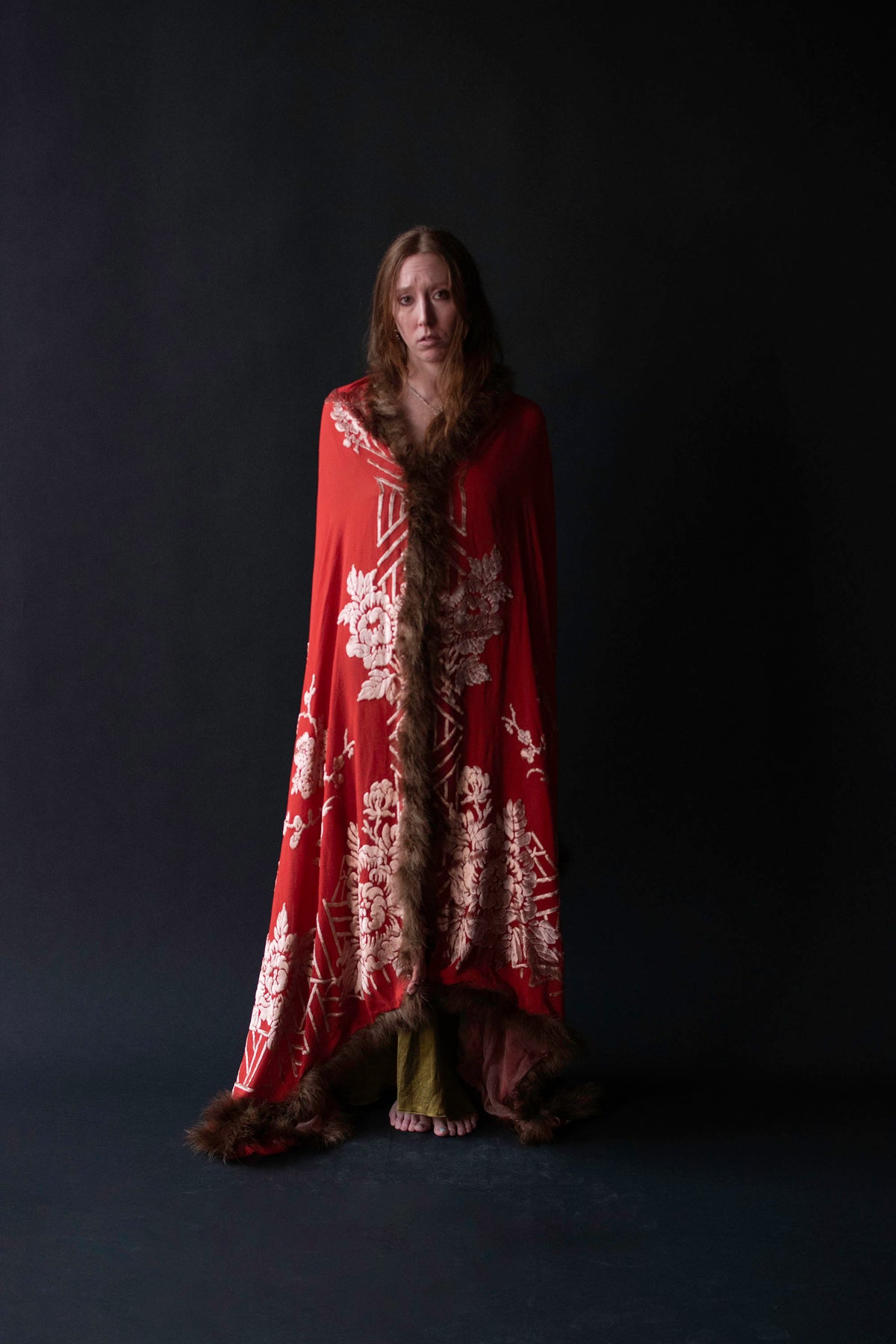 1920s Devore Shawl