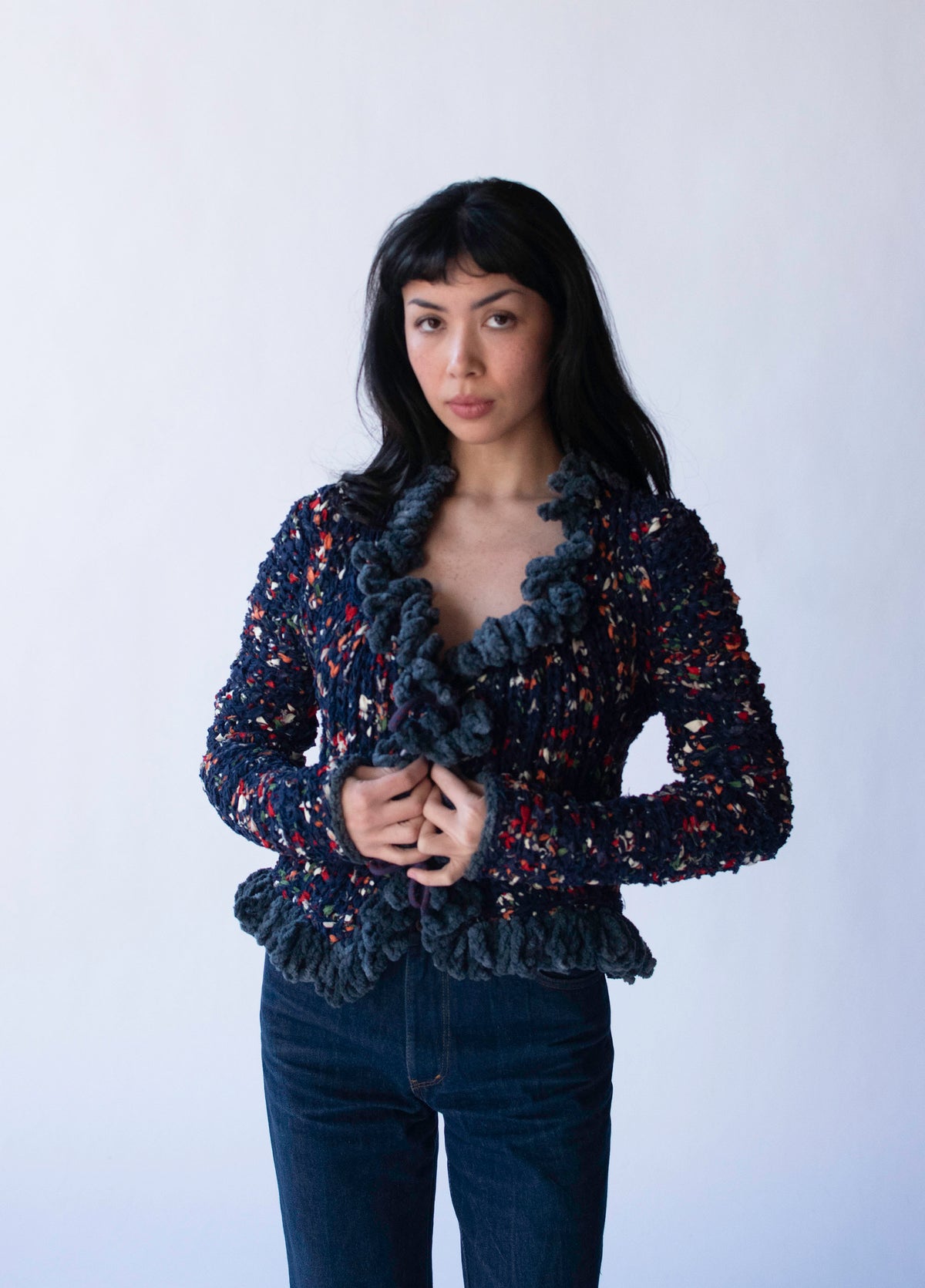 Woven Cardigan | Estelle Gracer 1979