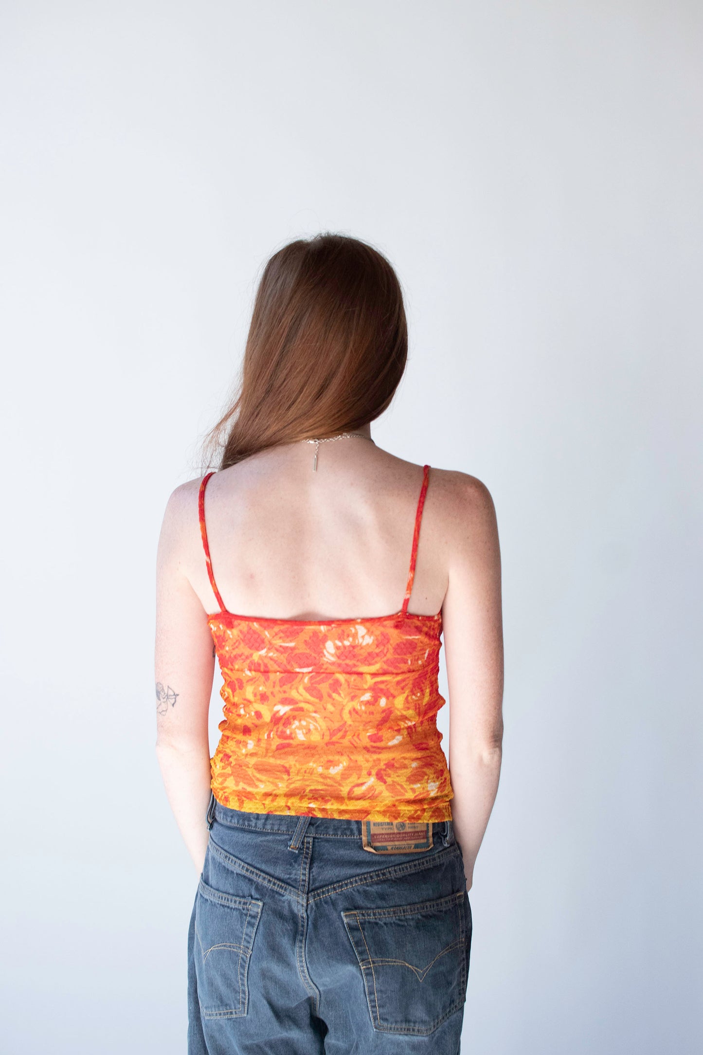 Fire Print Tank | Vivienne Tam SS 1998