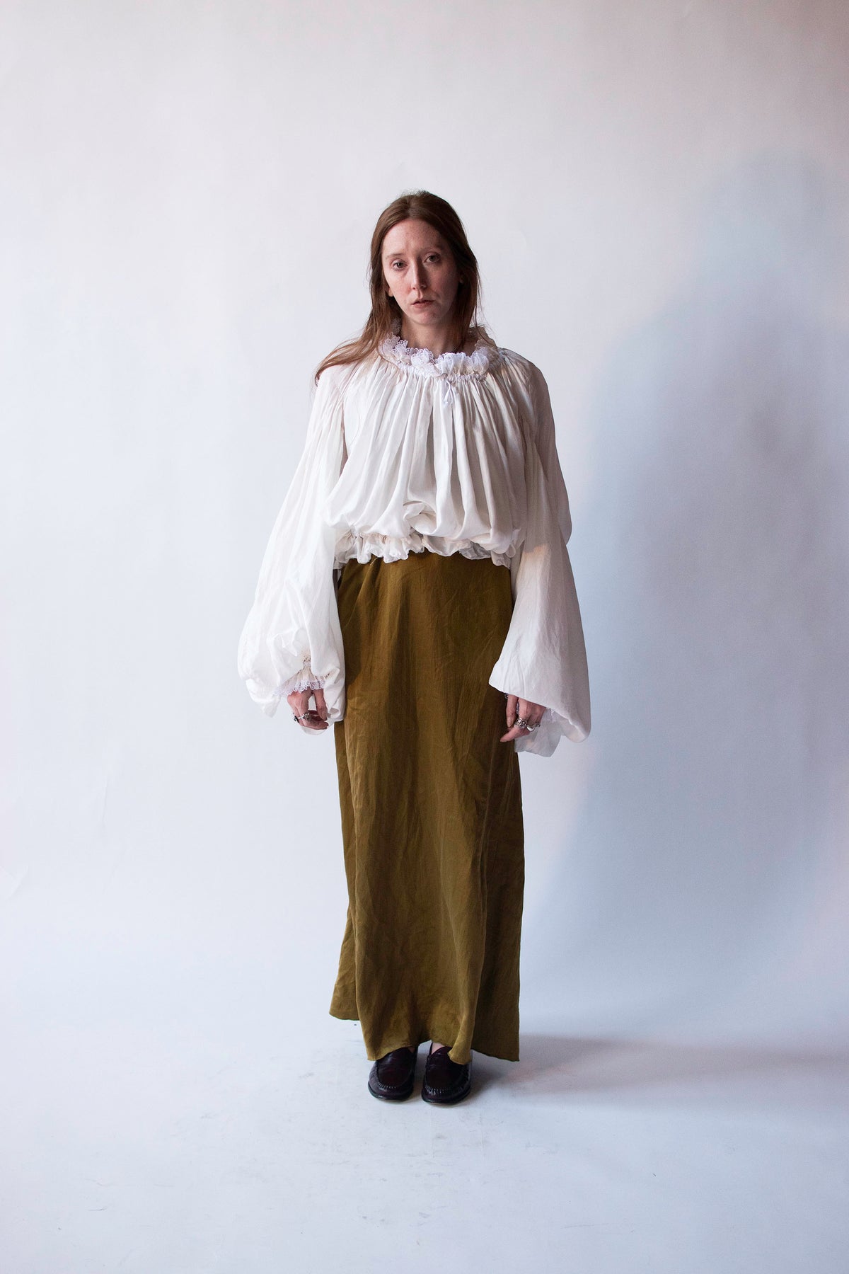 Silk Poets Blouse