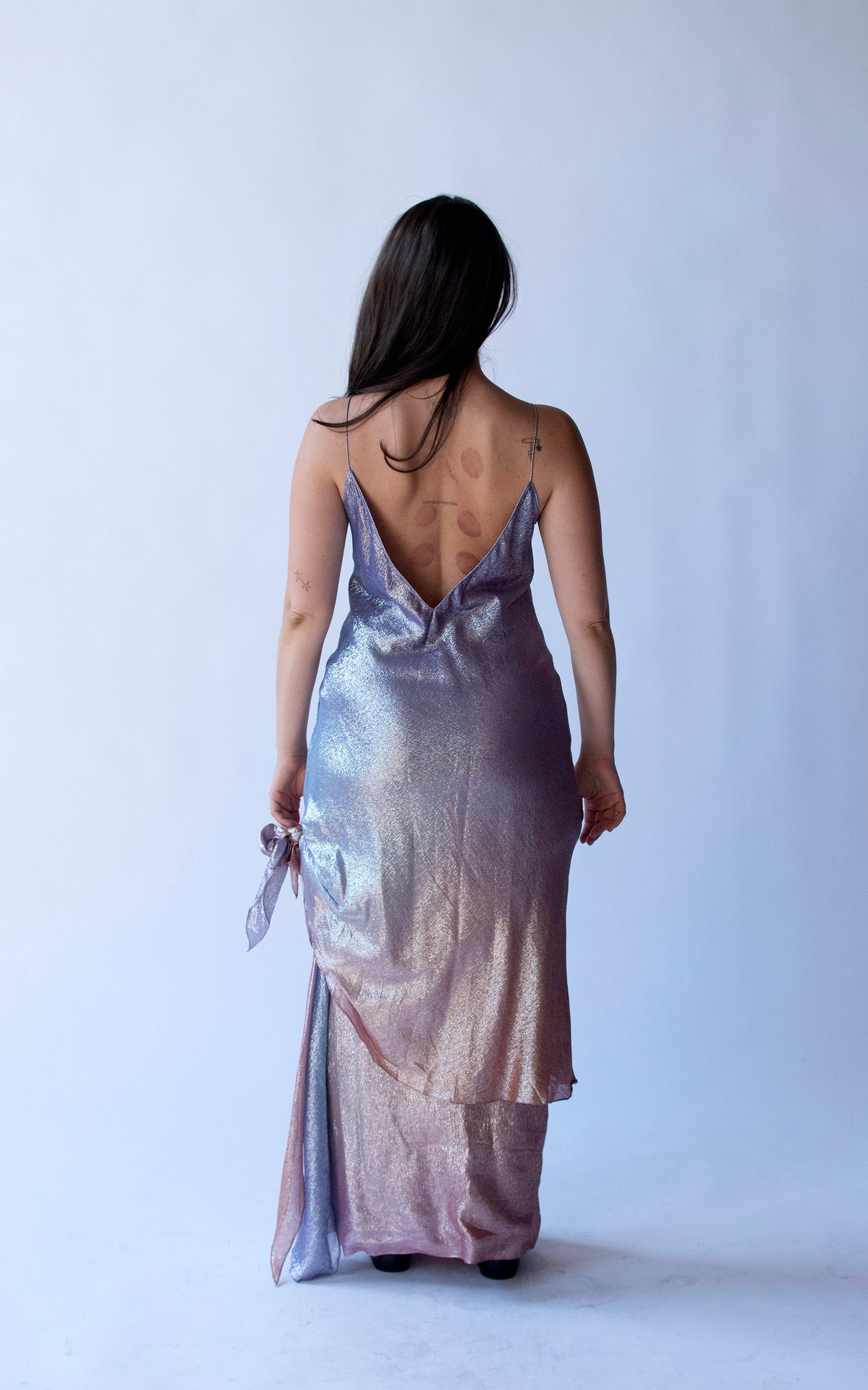 Ombre Lurex Dress | Judy Hornby