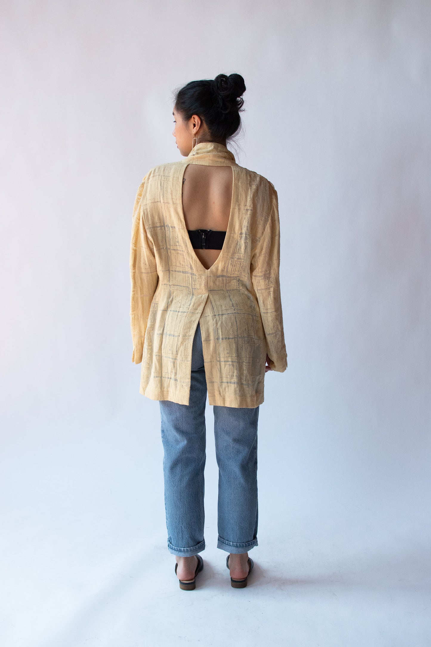 1990s Buttercream Jacket | Romeo Gigli