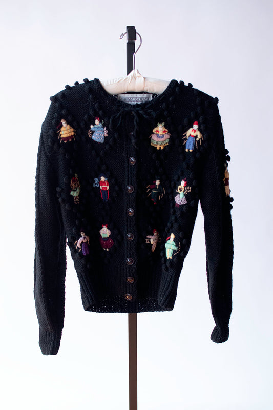 Embroidered Sweater | Norma Kamali