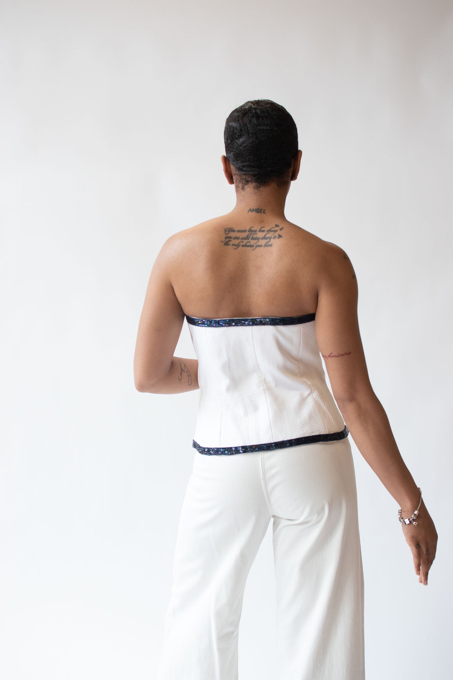 Beaded Bustier | Bellville Sassoon
