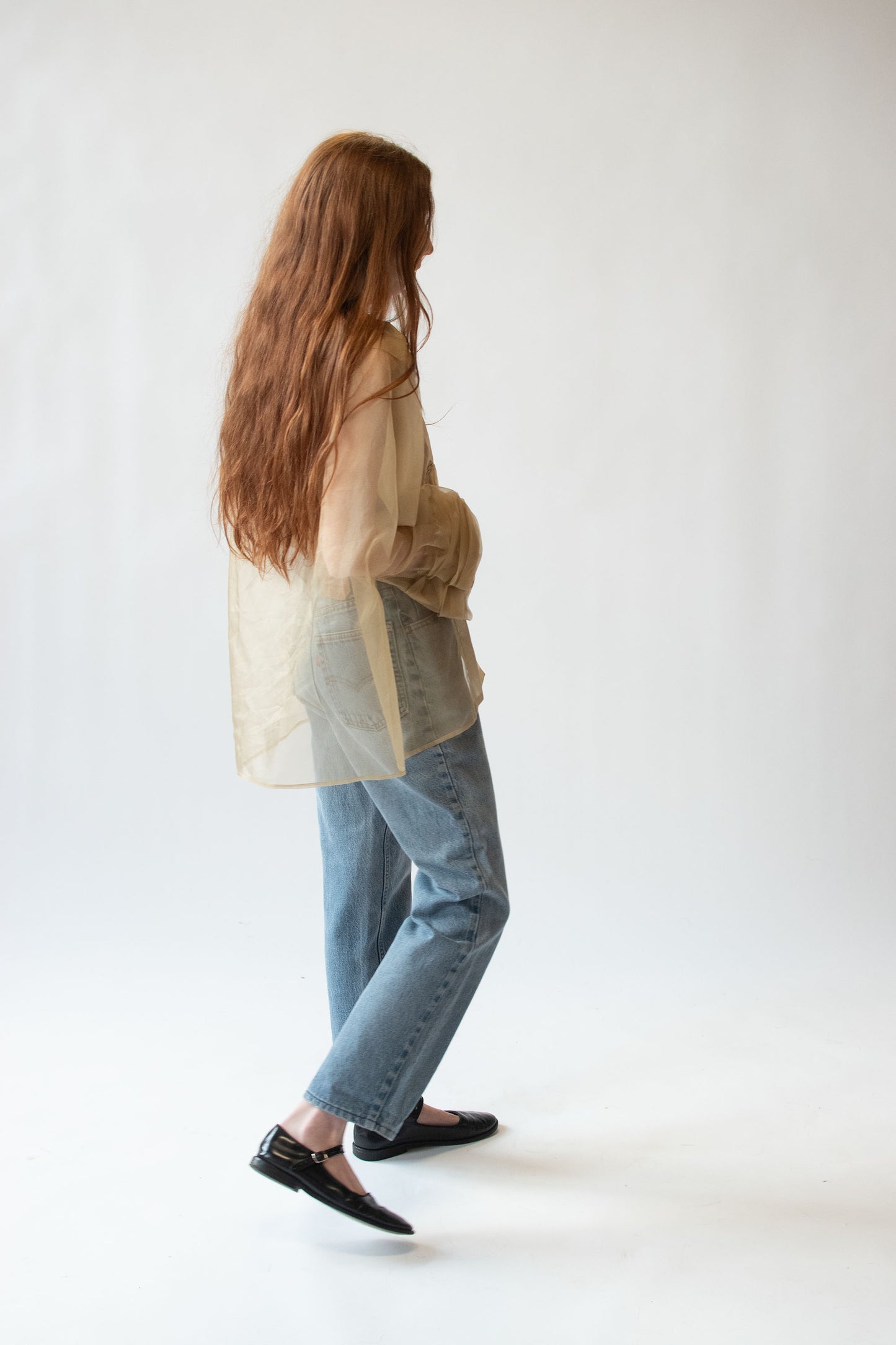 Organza Evening Coat | Lee Anderson