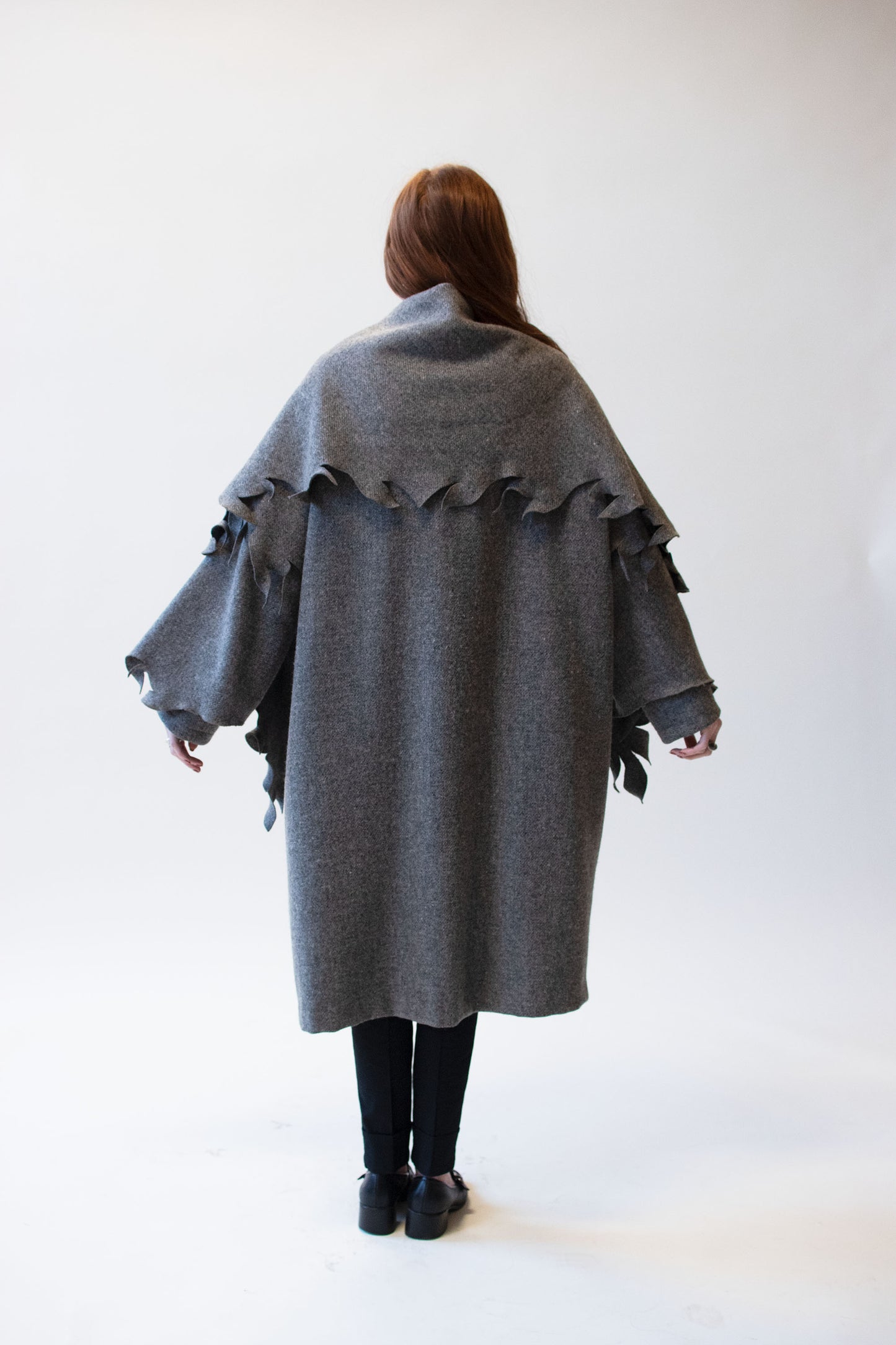 Wool Flame Coat | Renee Legault