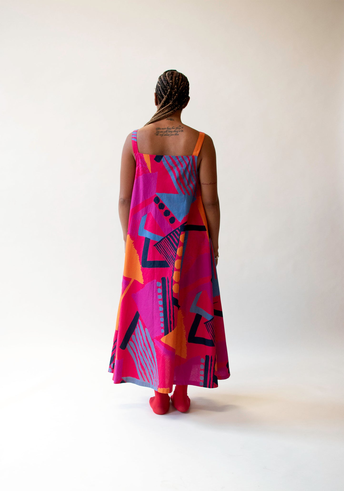 Abstract Print Dress | Marimekko 1980s
