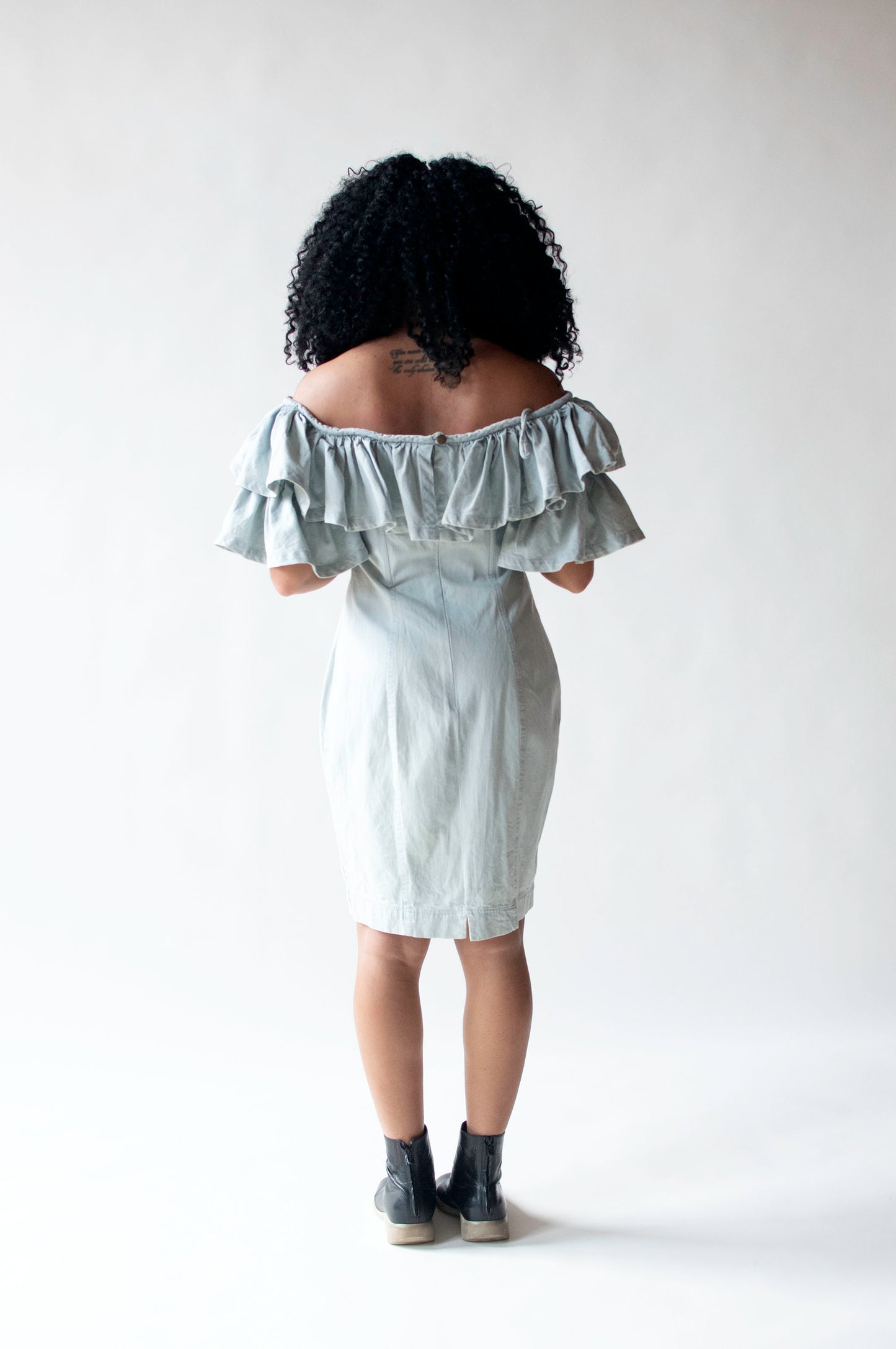 Charmbray Ruffle Collar Dress | Jan Barboglio