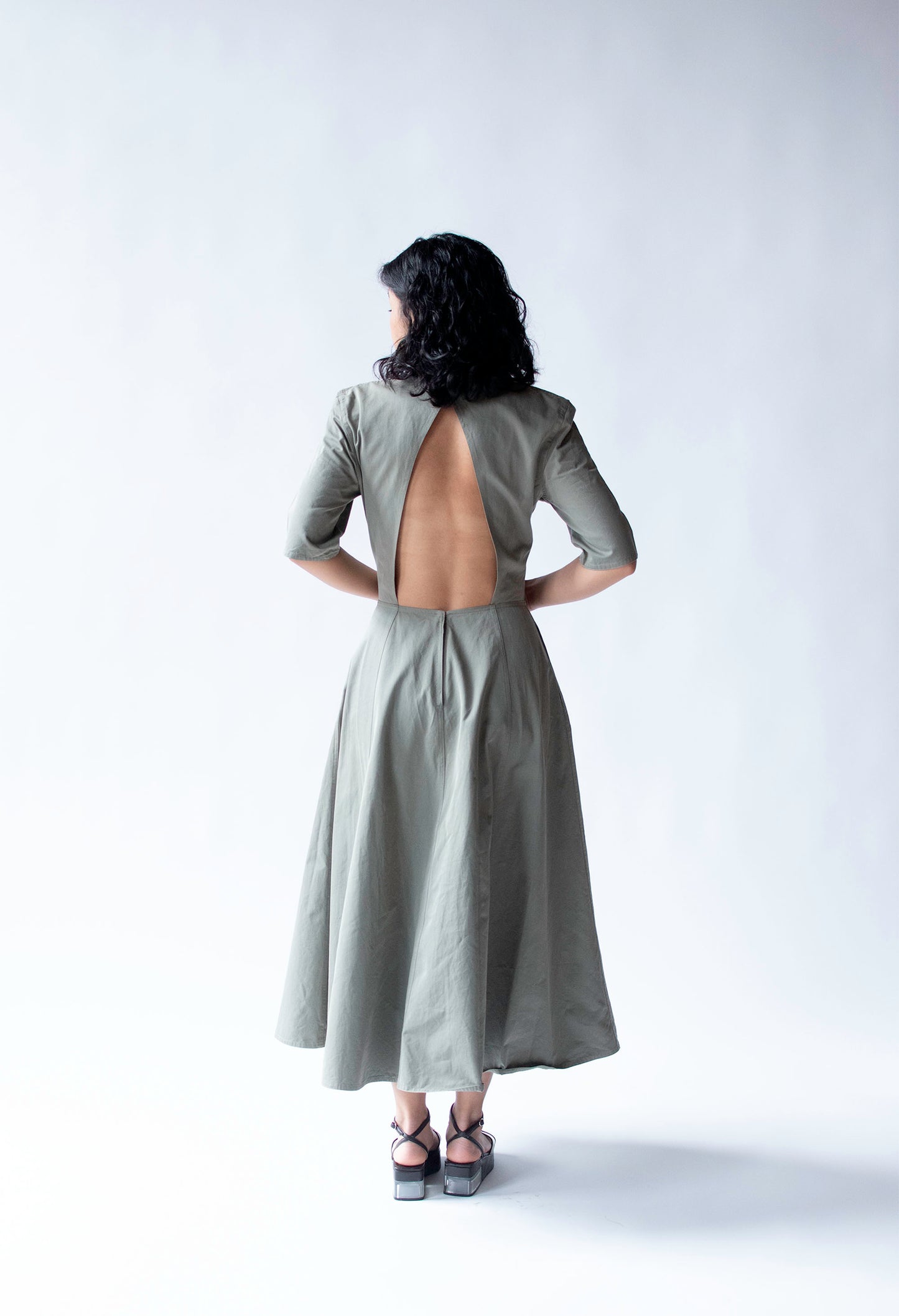 1990s Cut Out Dress