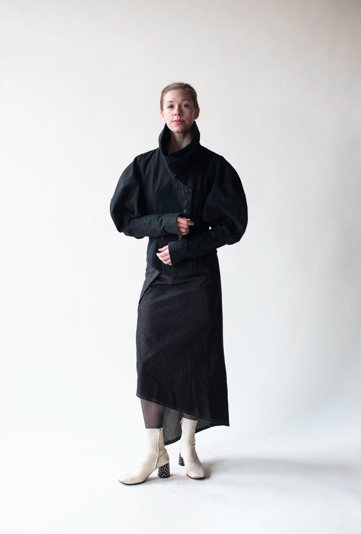 Denim Wrap Skirt | Ann Demeulemeester