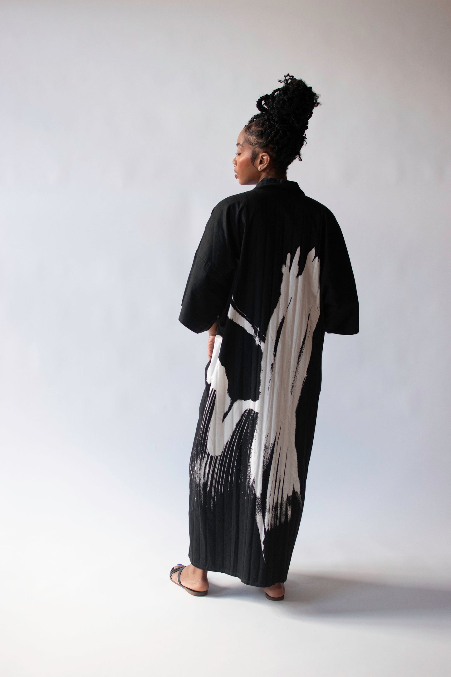 1990s Brushstroke Caftan | Marimekko