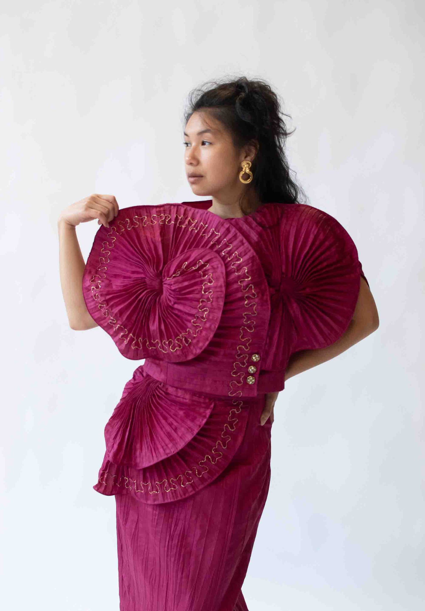 1980s Pleated Set | BB Collections