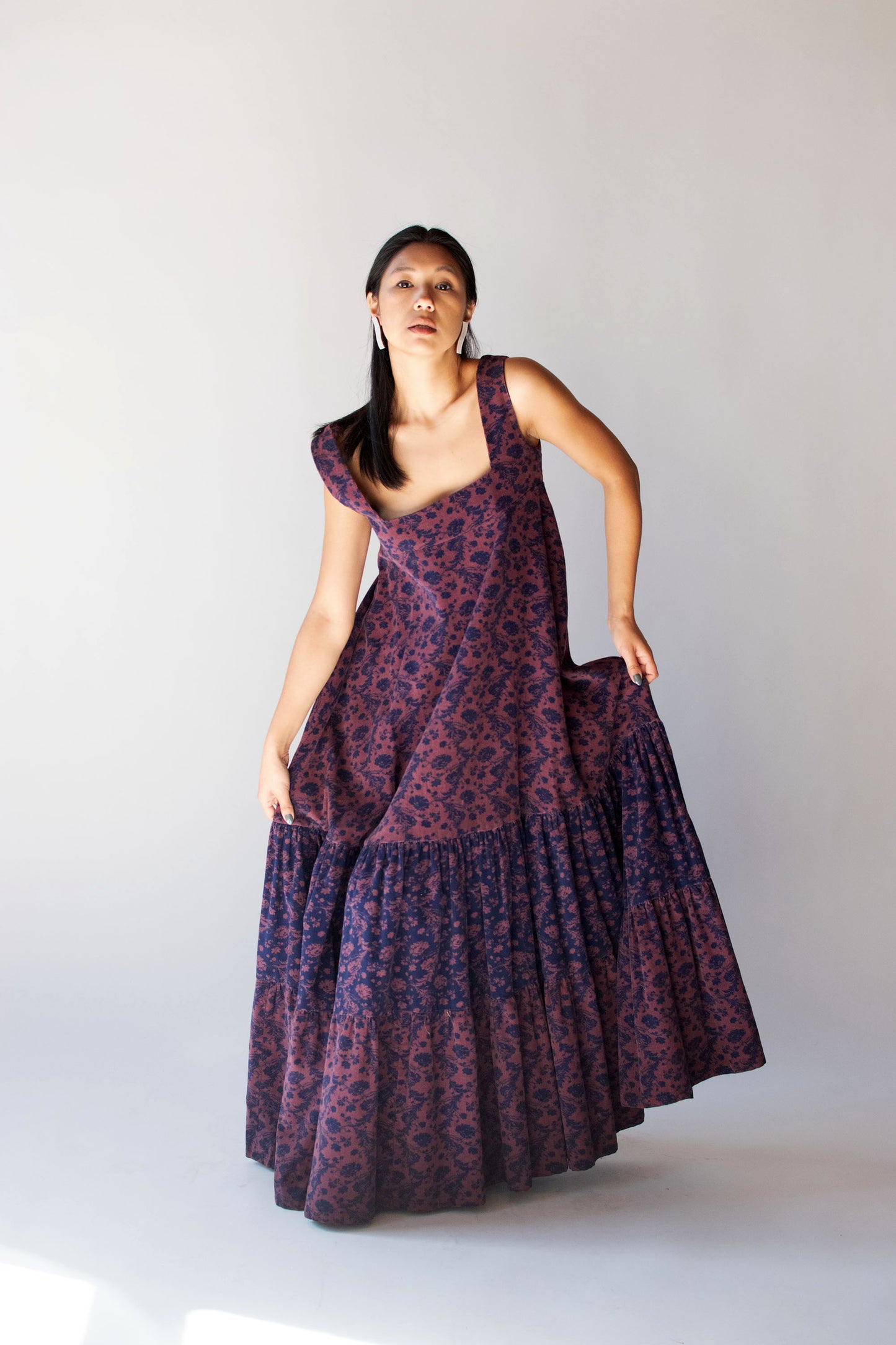 1970s Corduroy Dress | Laura Ashley
