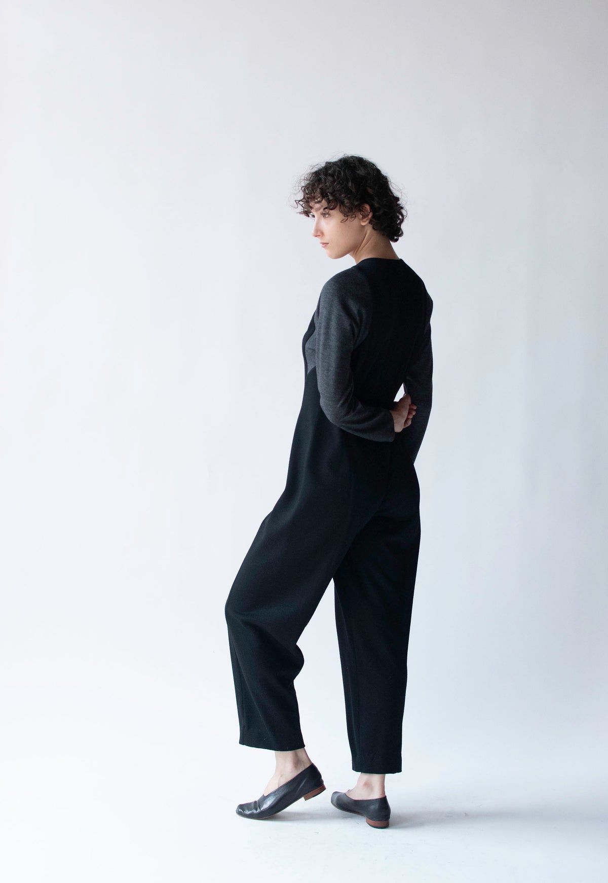 Wool Jumpsuit | Geoffrey Beene