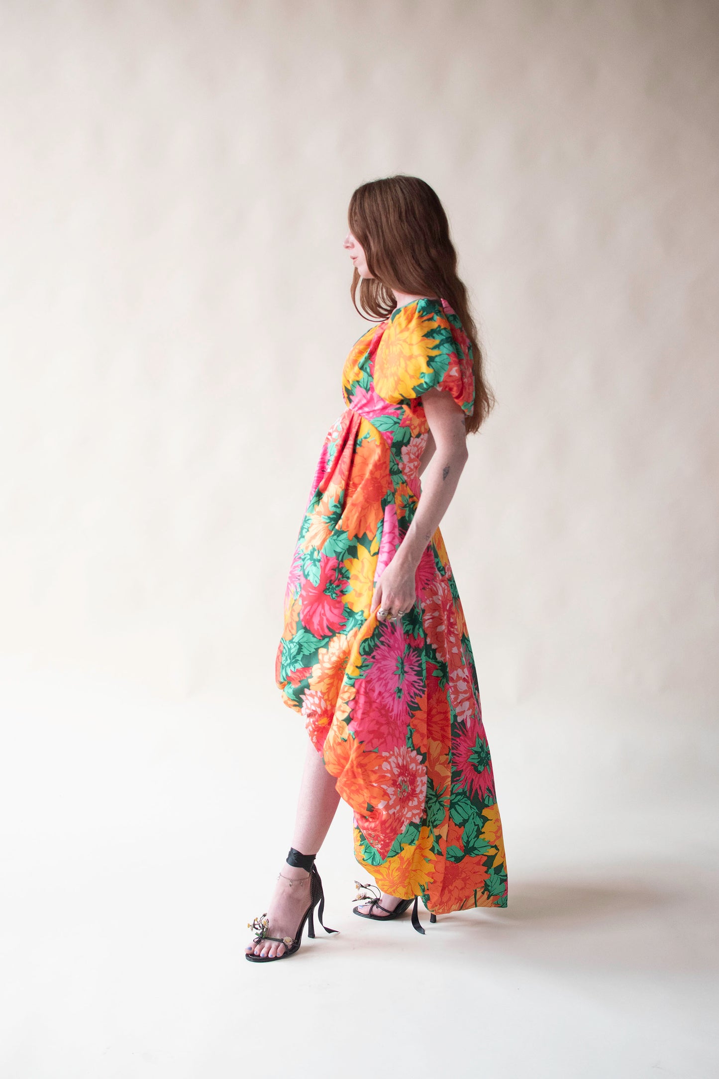 'Moonflower Dahlia' Dress | Aronold Scaasi SS 1987