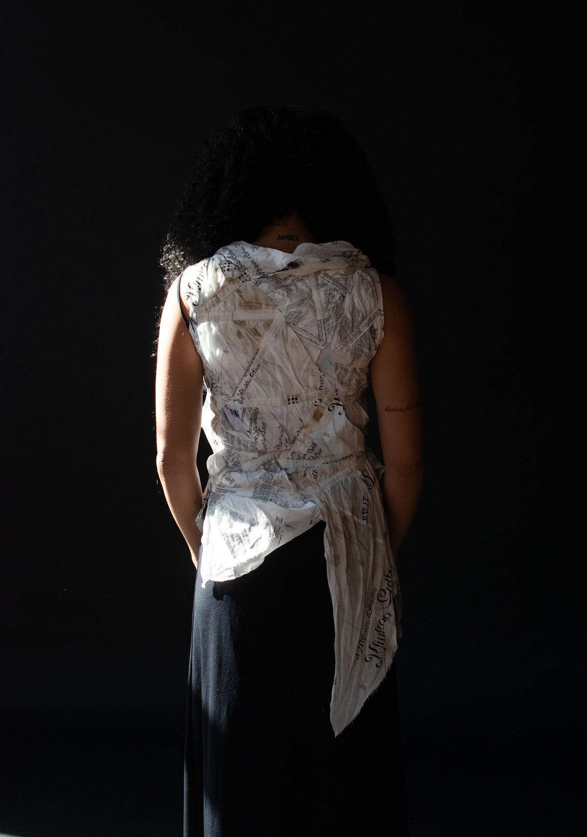 Printed top | Issey Miyake