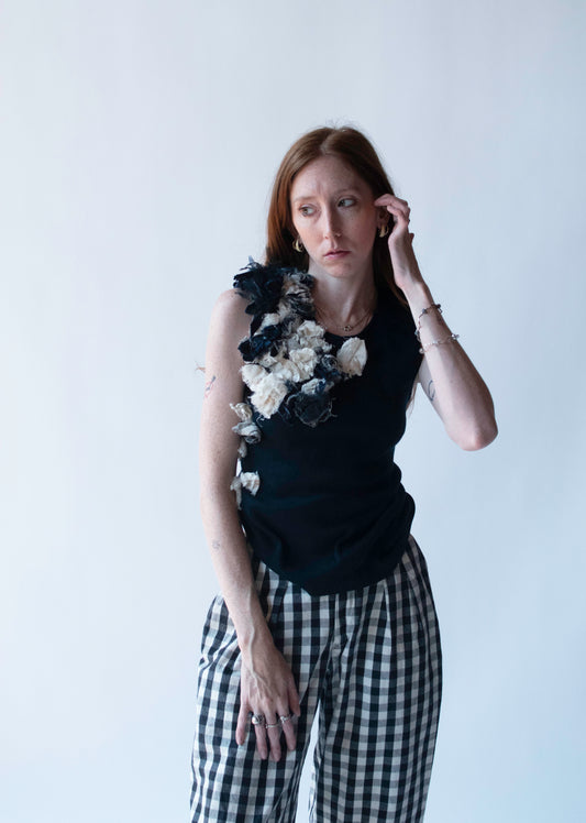 Rosette Tank Top | Akira Isogawa