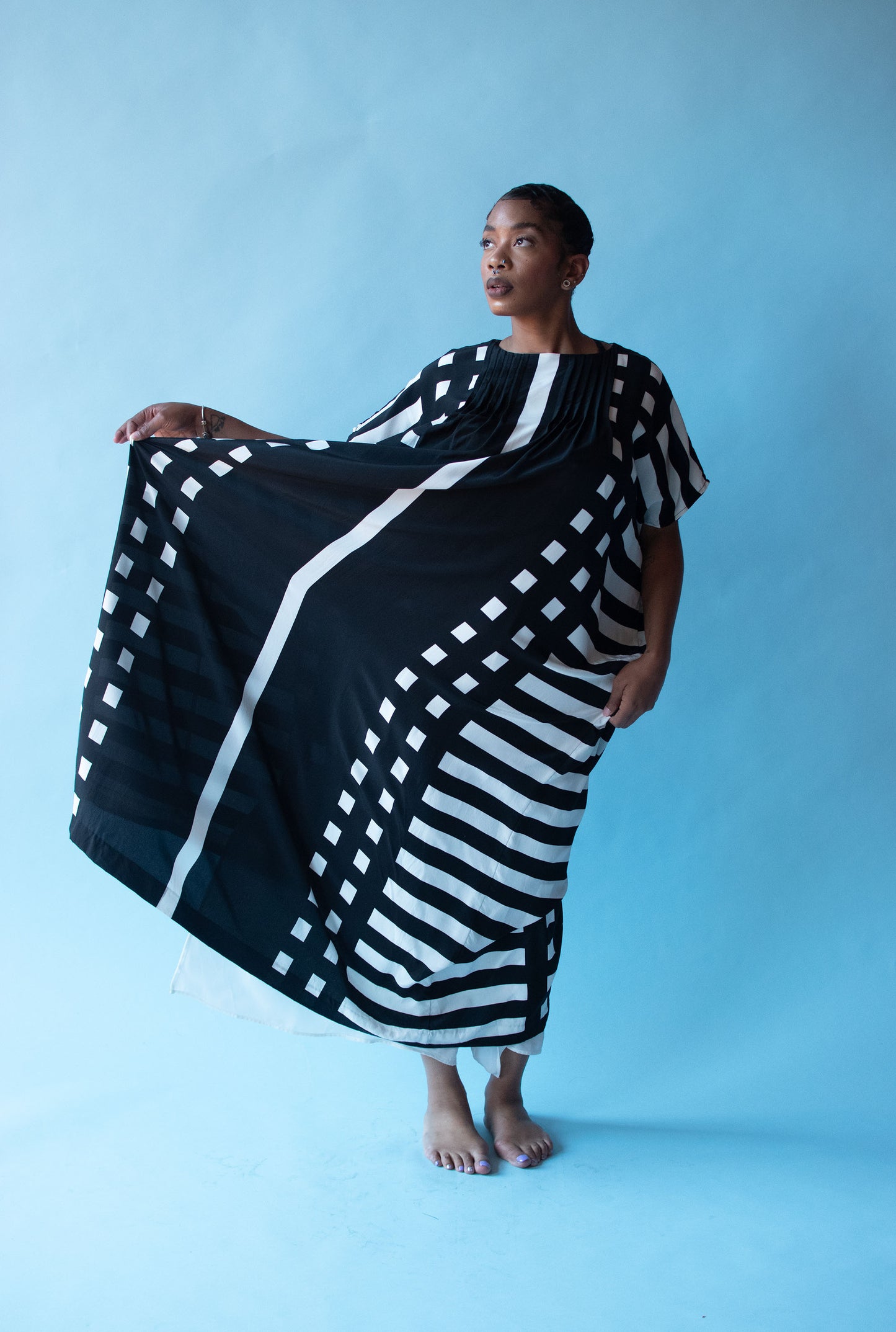 Black & White Caftan | Marimekko