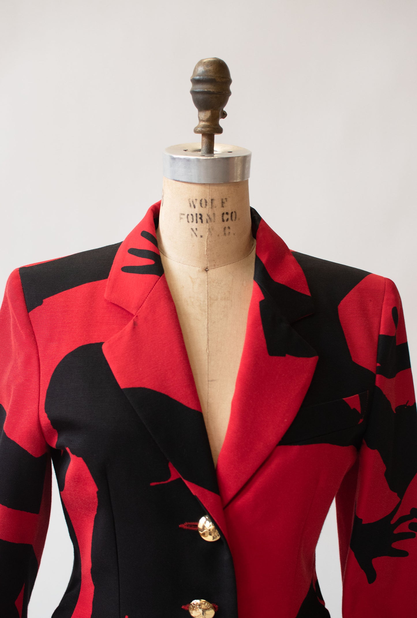 1990s Olive Oyl Blazer | Moschino Cheap & Chic