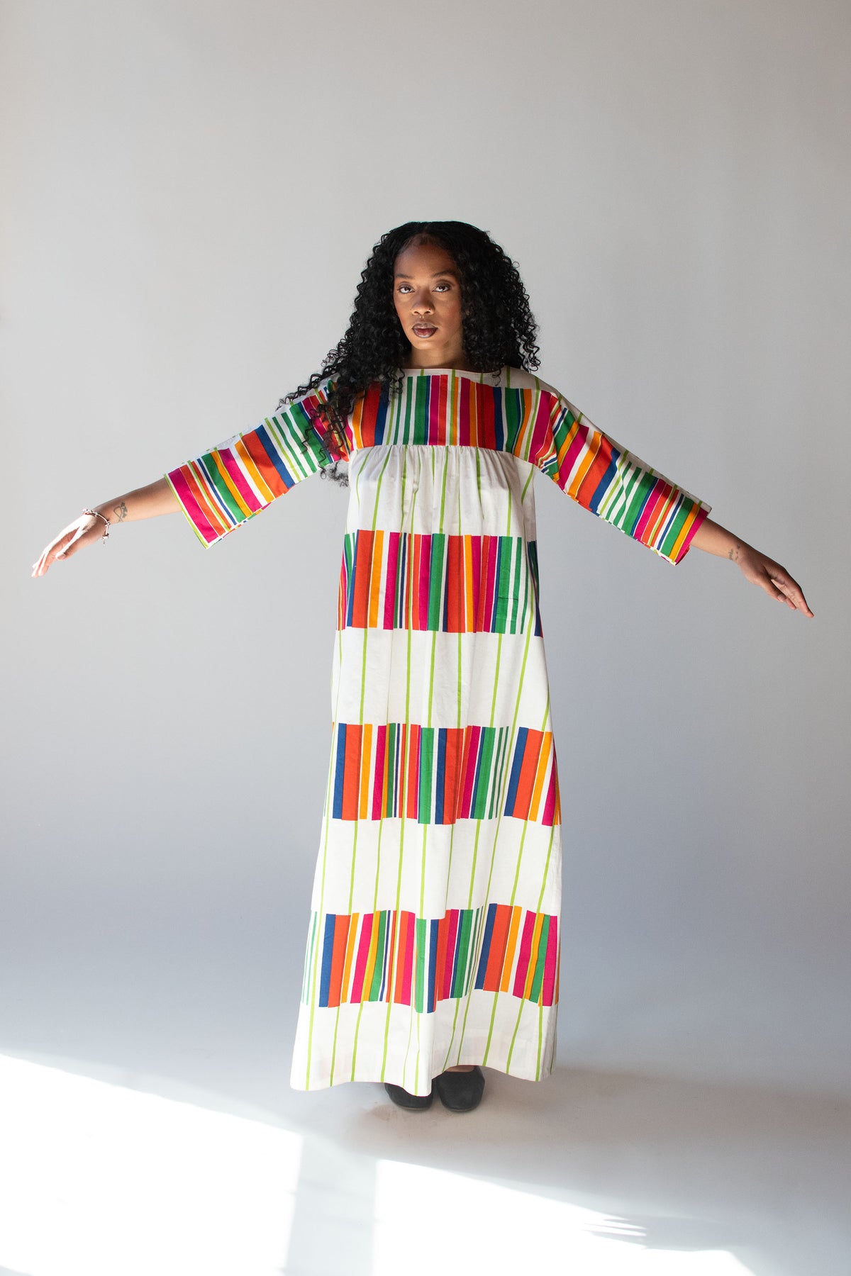 Liidokki Kirjo Print Dress | Marimekko 1973