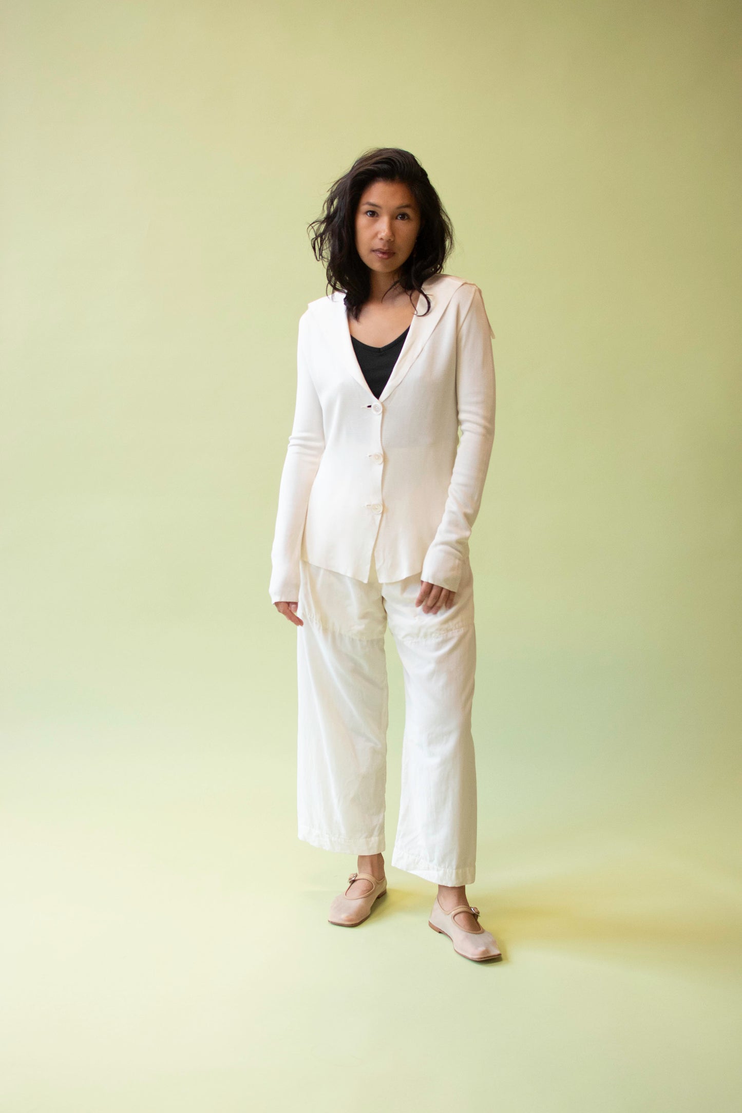 String Knit Cardigan | Ernestina Cerini SS 1993