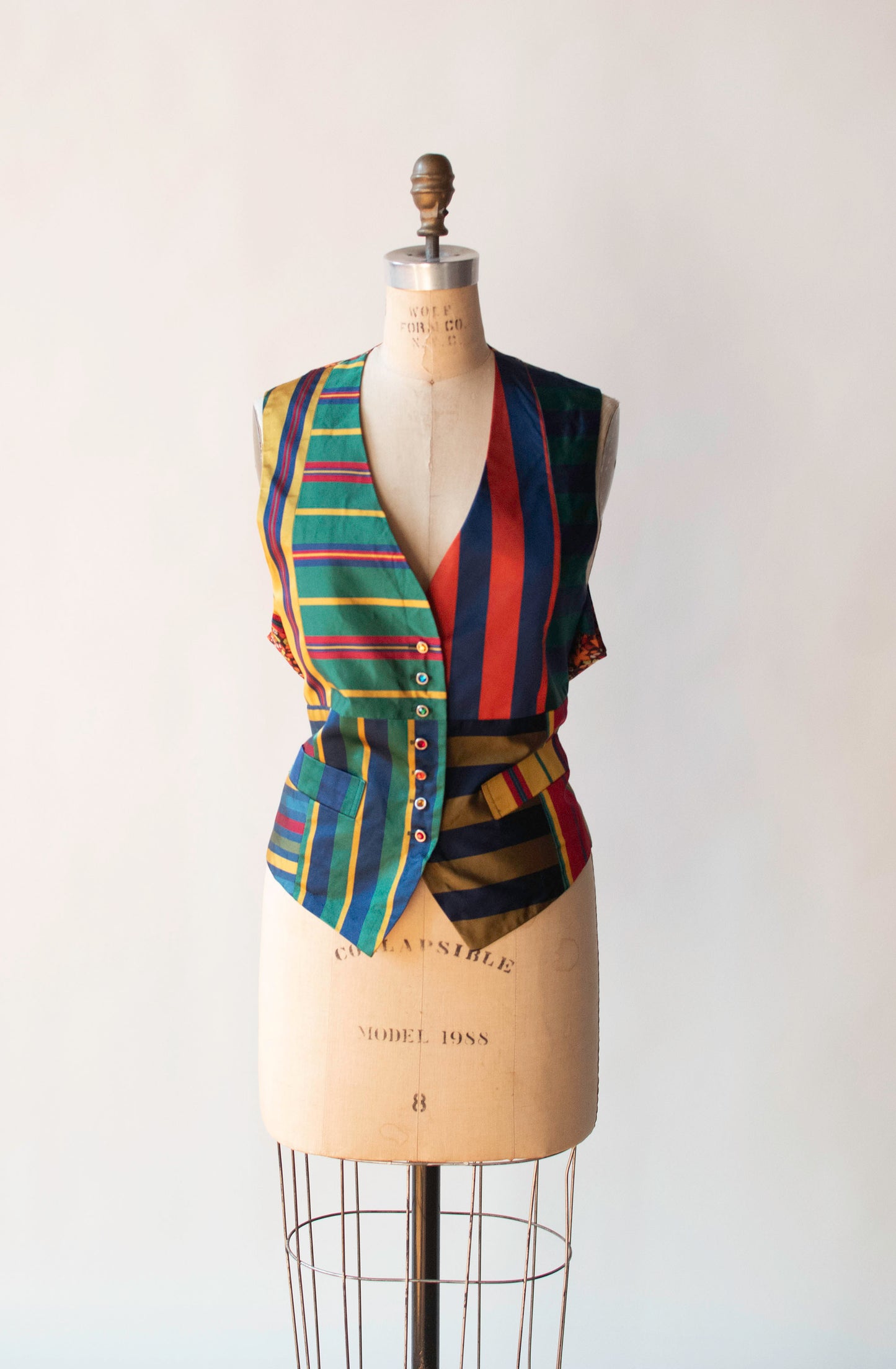 1990s Pocket Square Vest | Todd Oldham