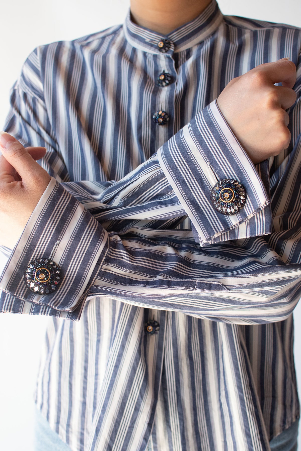 Striped Blouse | Romeo Gigli 1994