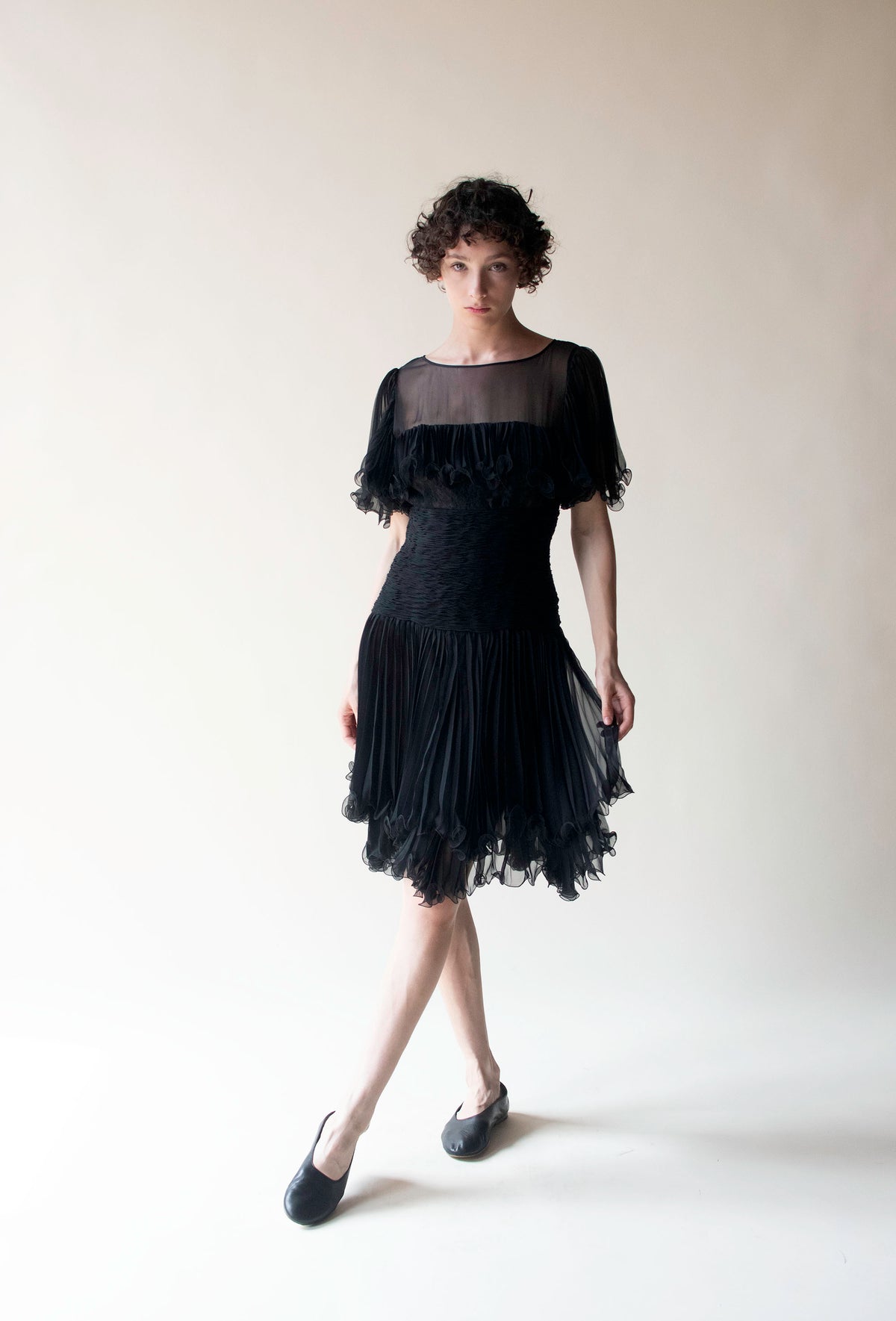 Pleated Silk Dress | Valentino