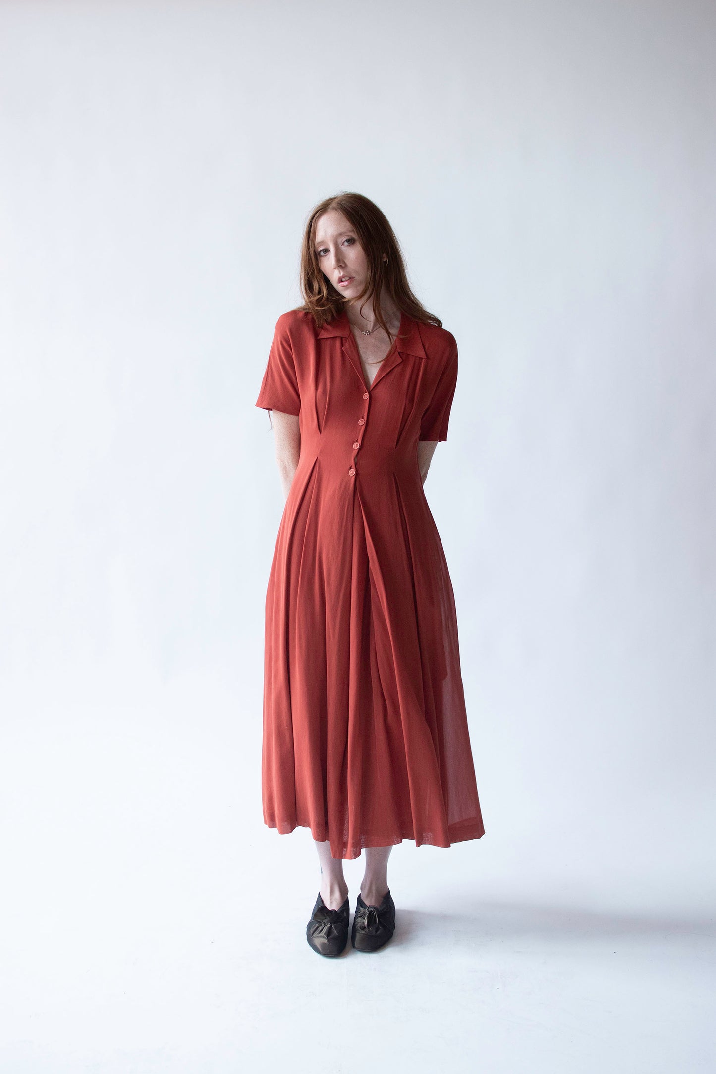 Rust Dress | Sybilla