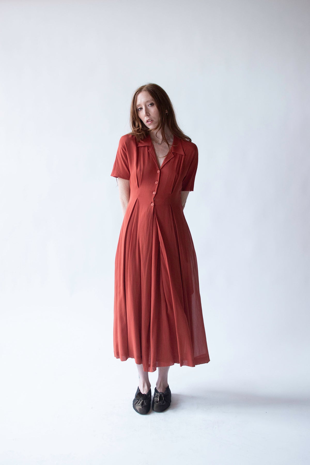 Rust Dress | Sybilla