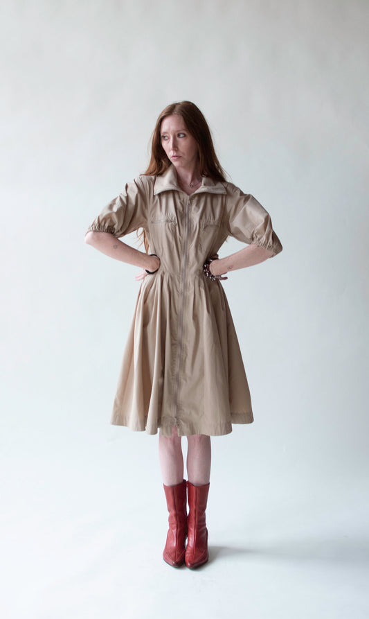 Beige Shirtdress | Prada