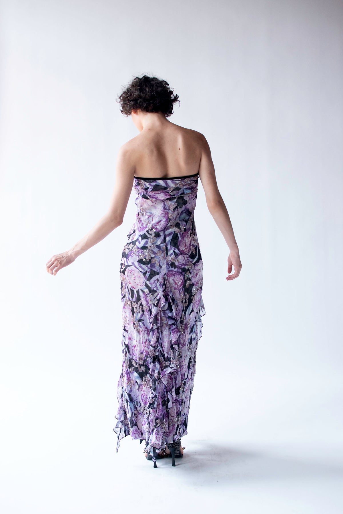 Floral Print Chiffon Dress | Diane Von Furstenberg