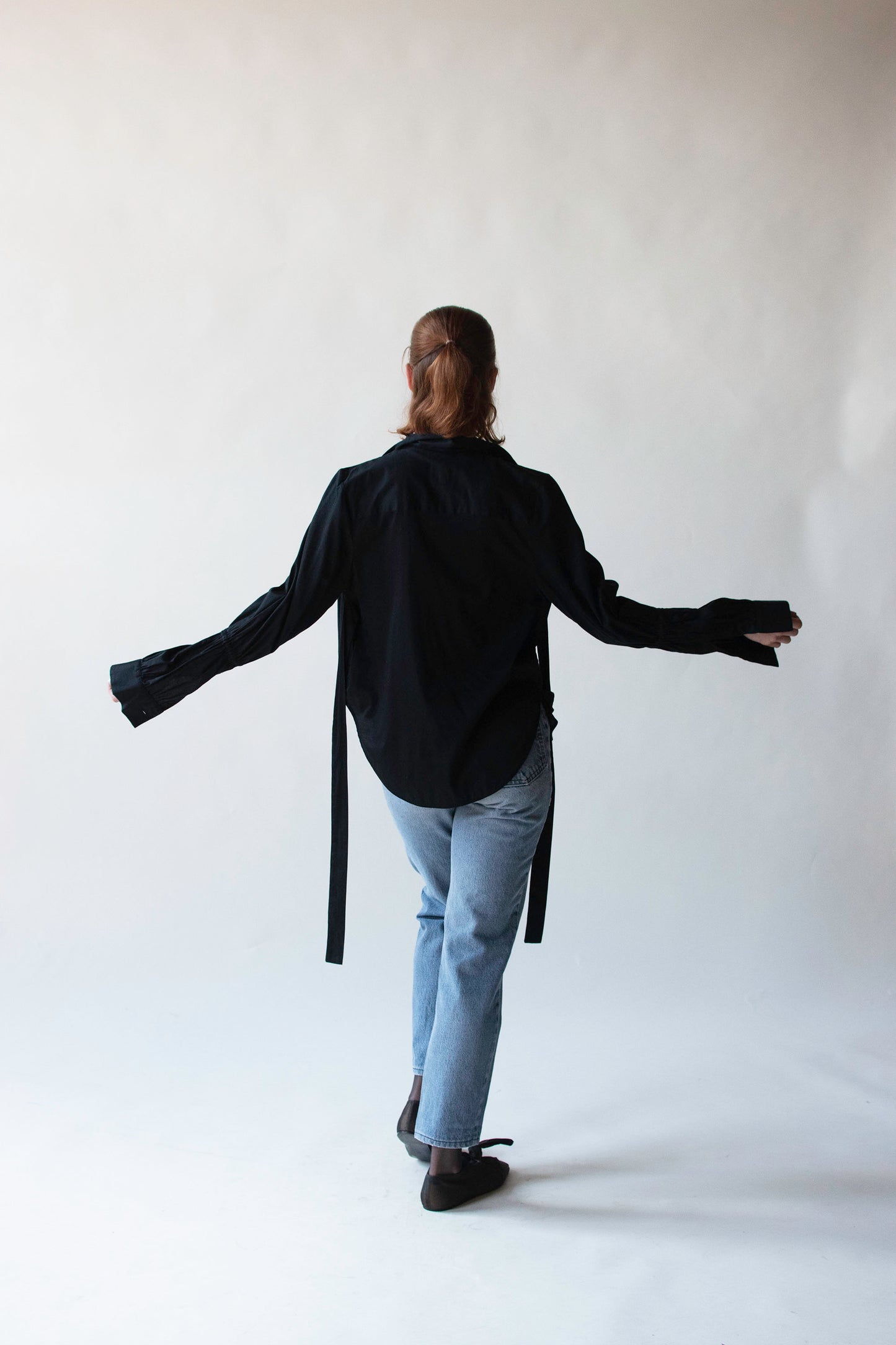 Black Draped Shirt | Vivienne Westwood