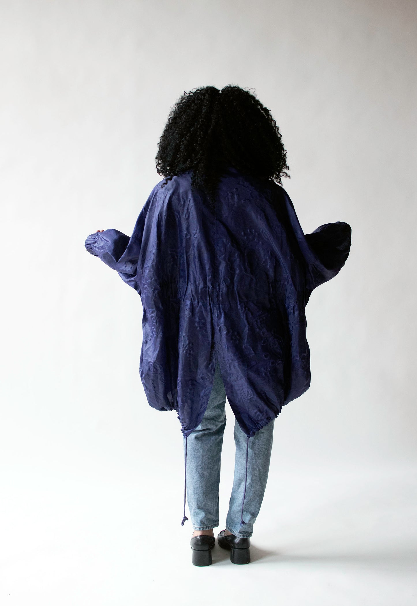 1990s Textured Wind Coat | Romeo Gigli