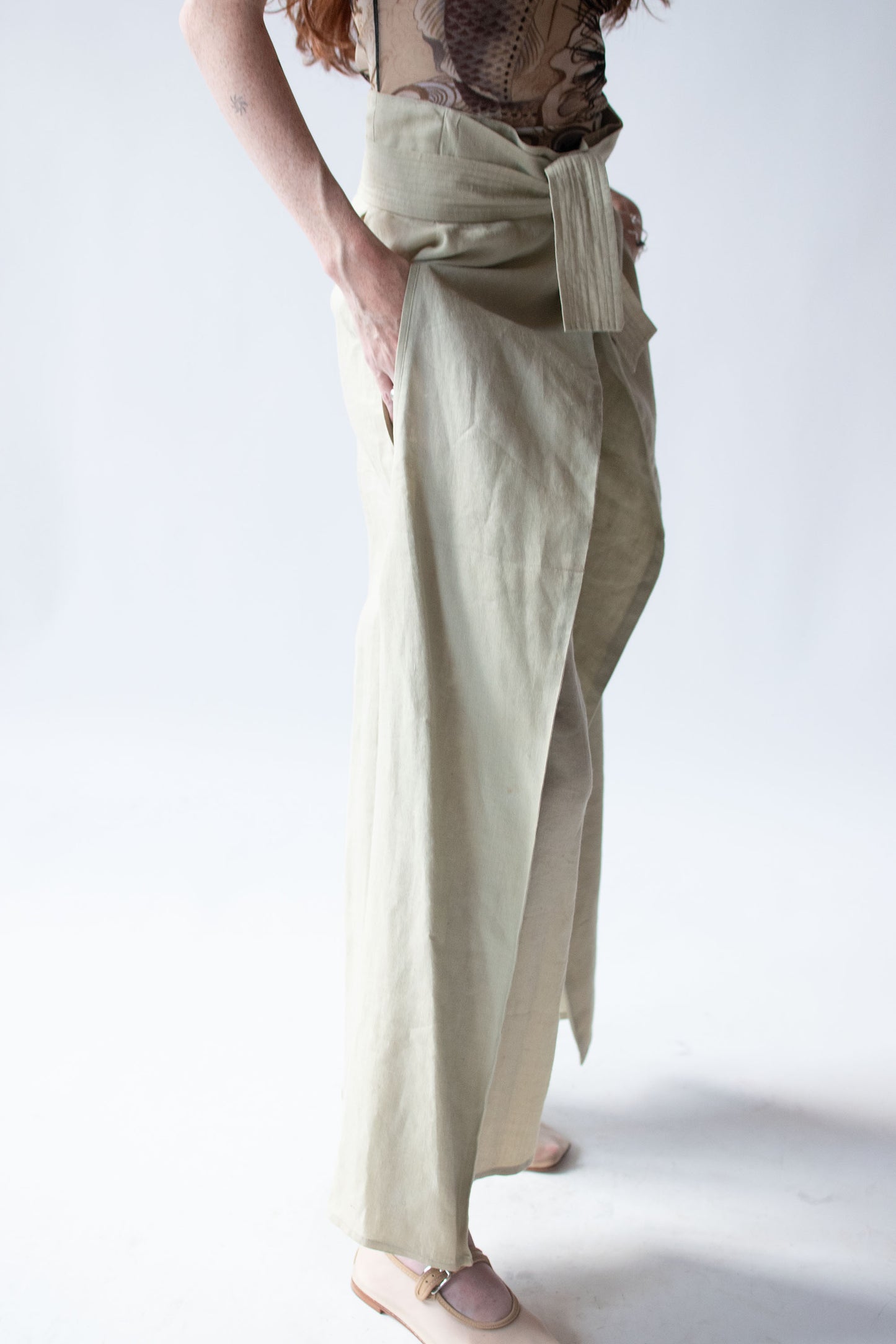 1990s Paperbag Waist Pants | Parachute