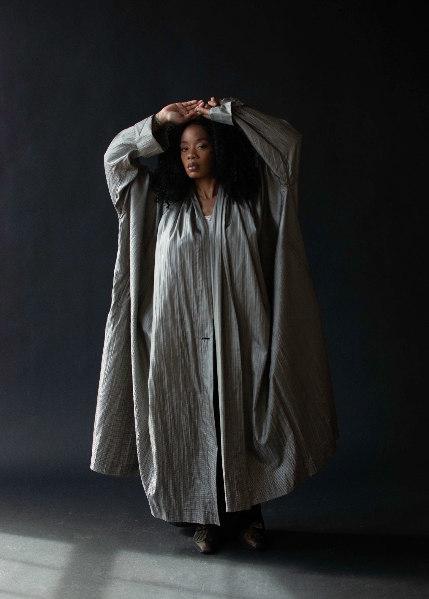 Houndstooth Windcoat | Issey Miyake