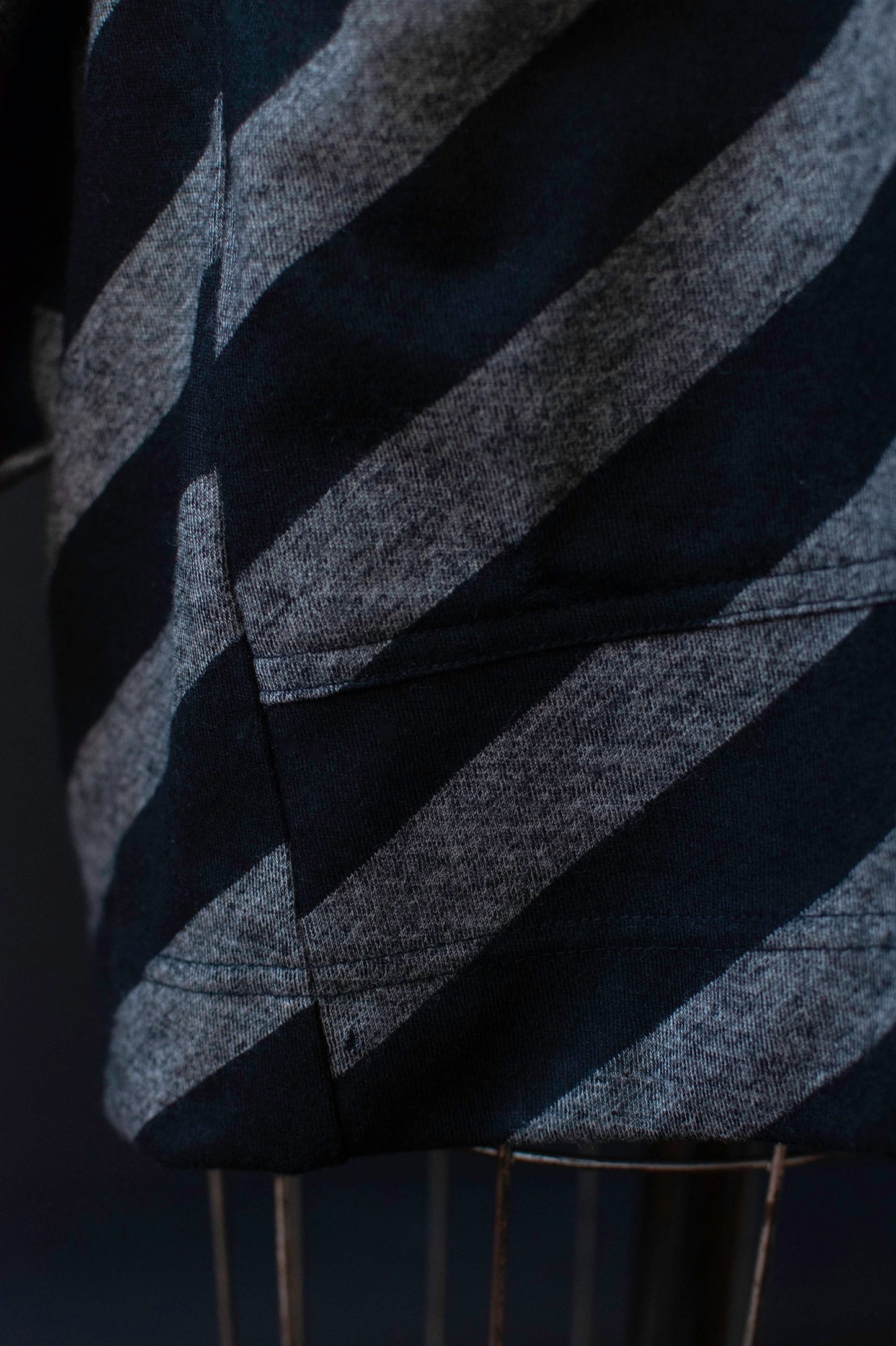 Striped Knit Dress | Issey Miyake